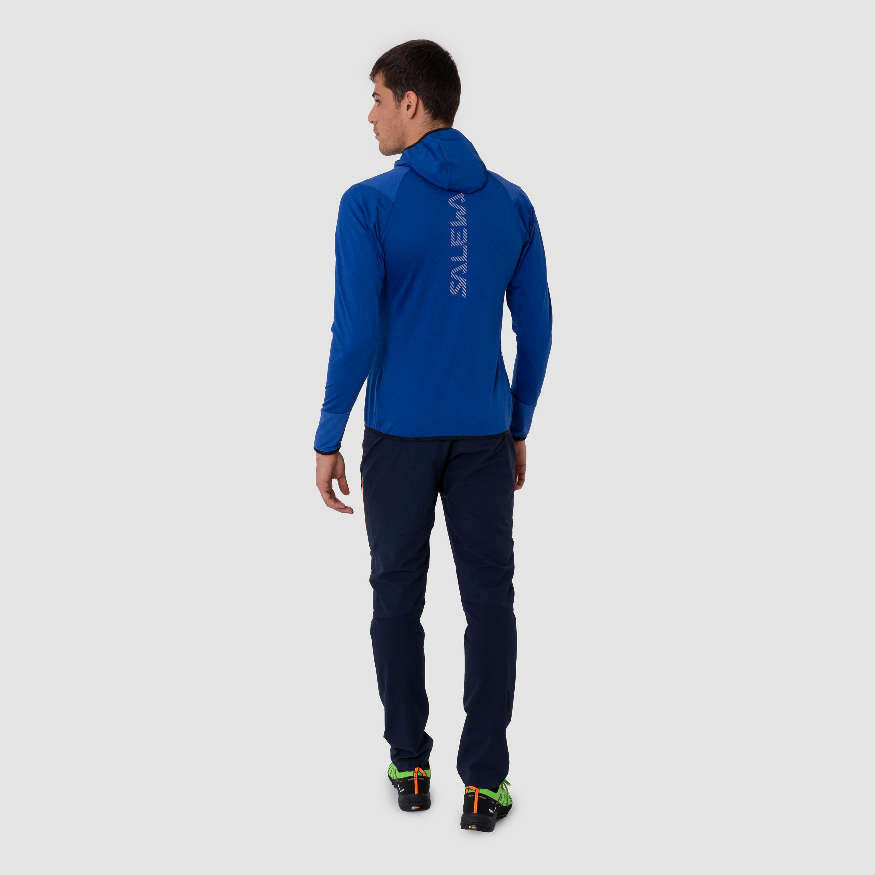 Agner Hybrid Polarlite Durastretch Felpa con Cappuccio Uomo on_body image