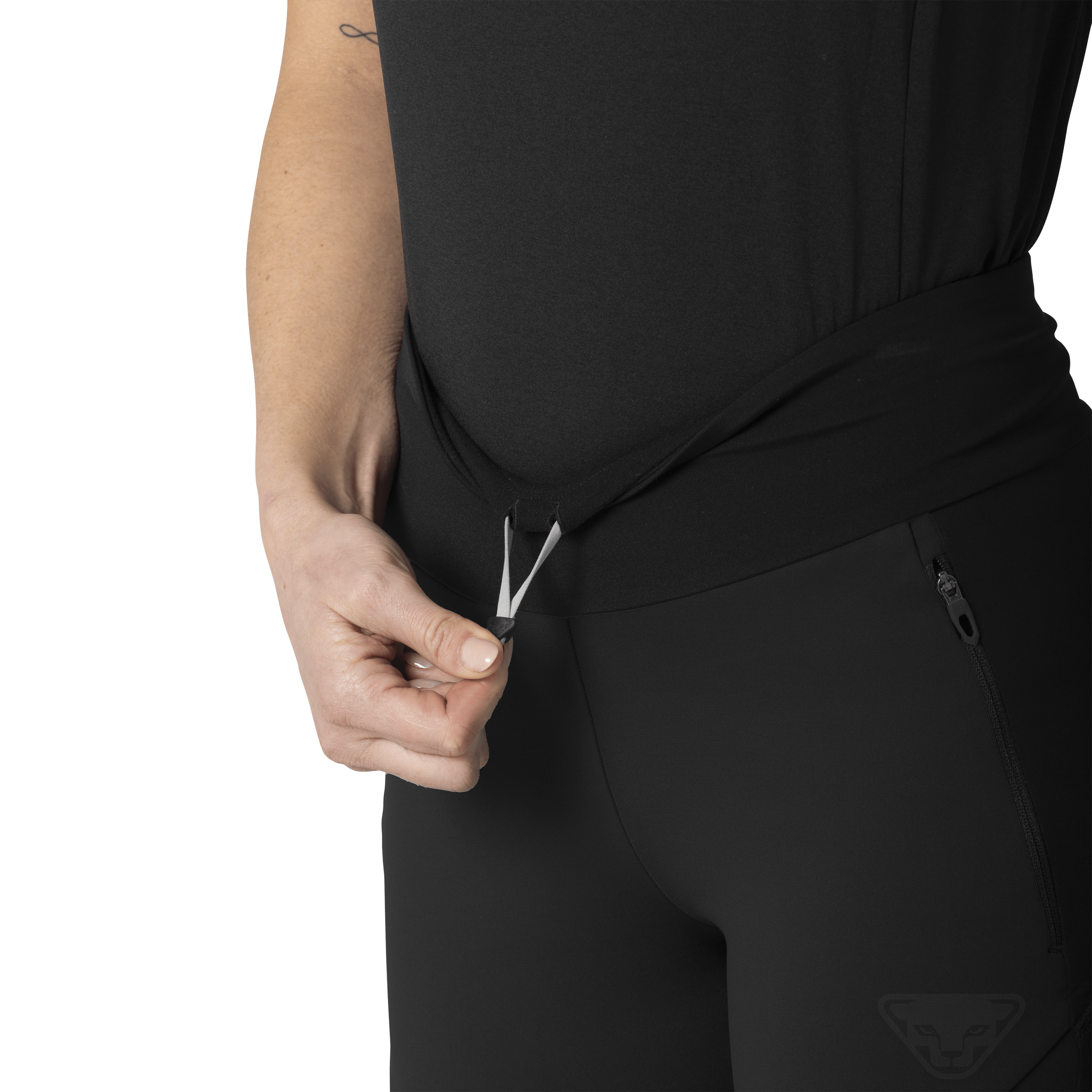 Pantaloni Alpine Softshell Hybrid donna tech_detail image