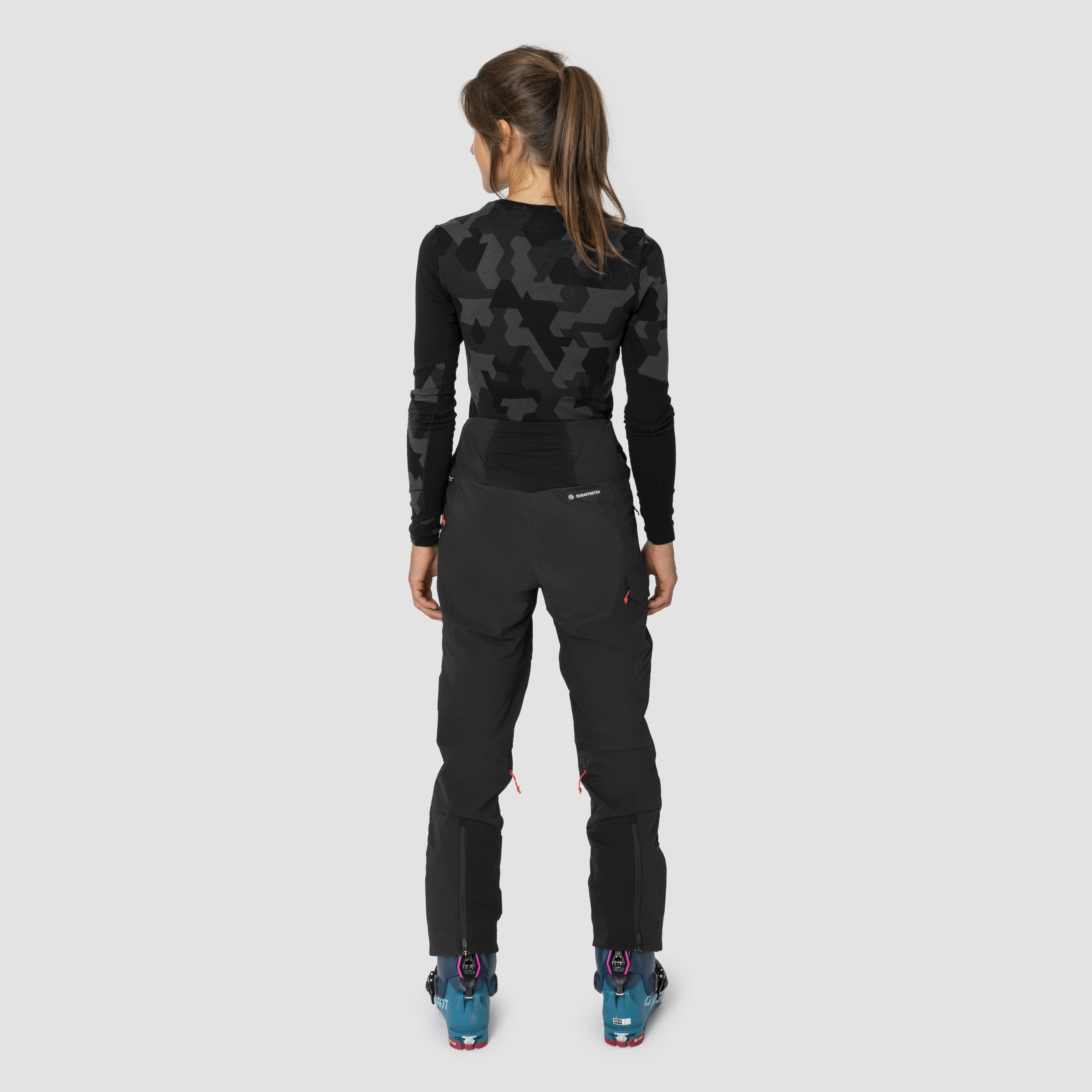 Sella Durastretch Hybrid Softshell Pantaloni Donna on_body image