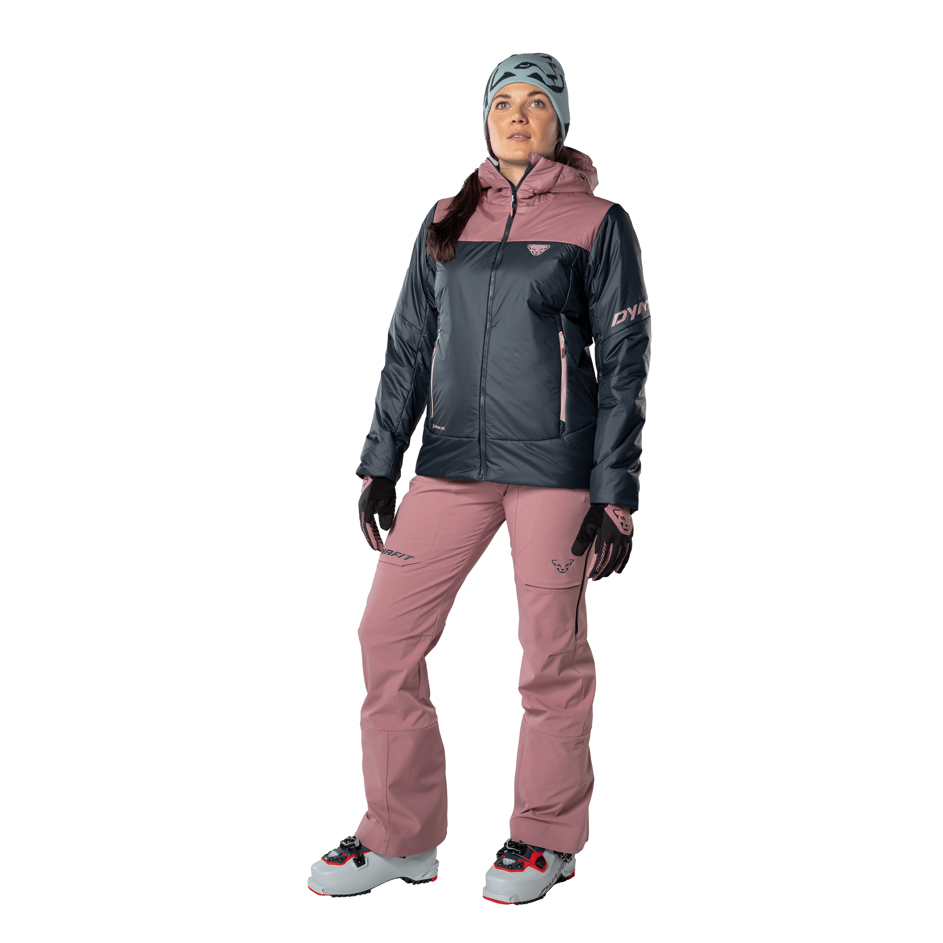 Radical PrimaLoft Kapuzenjacke Damen on_body image