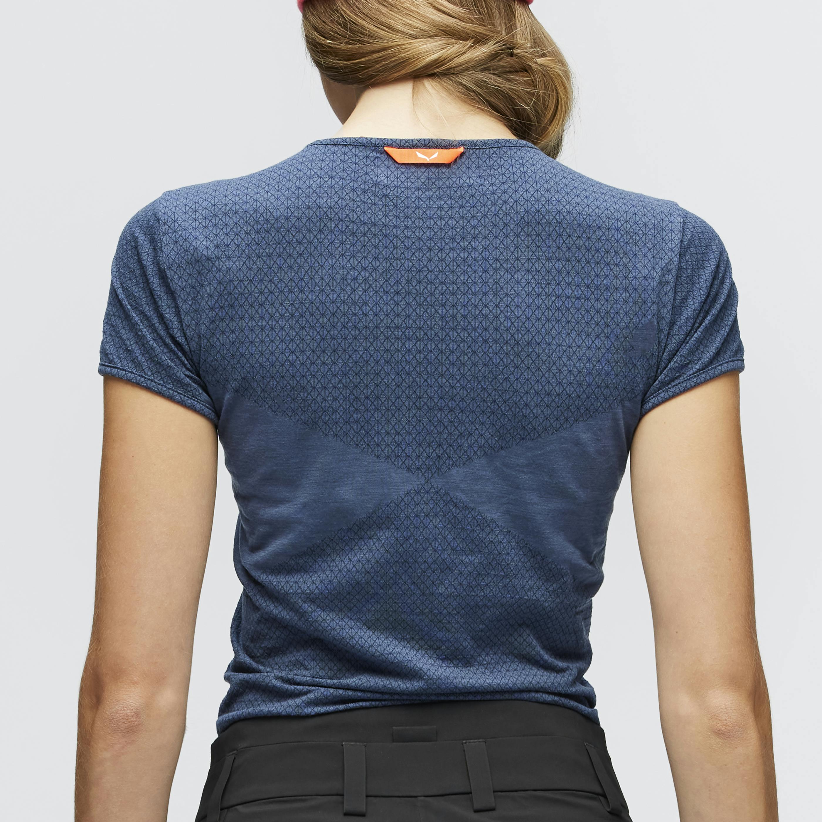 Zebru Responsive Kurzarm Damen T-Shirt  tech_detail image