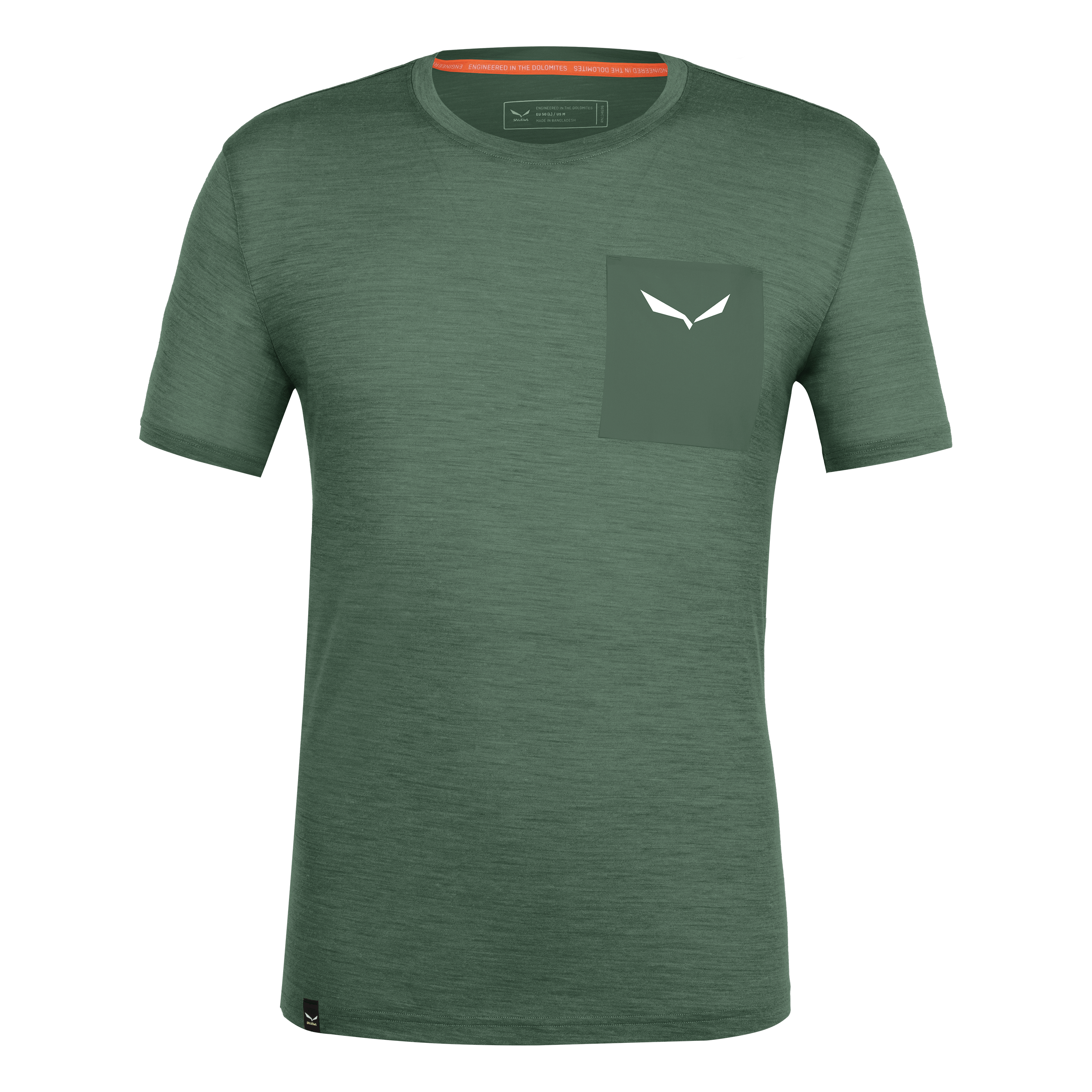 Pure Logo Pocket Merino T-Shirt Herren still image