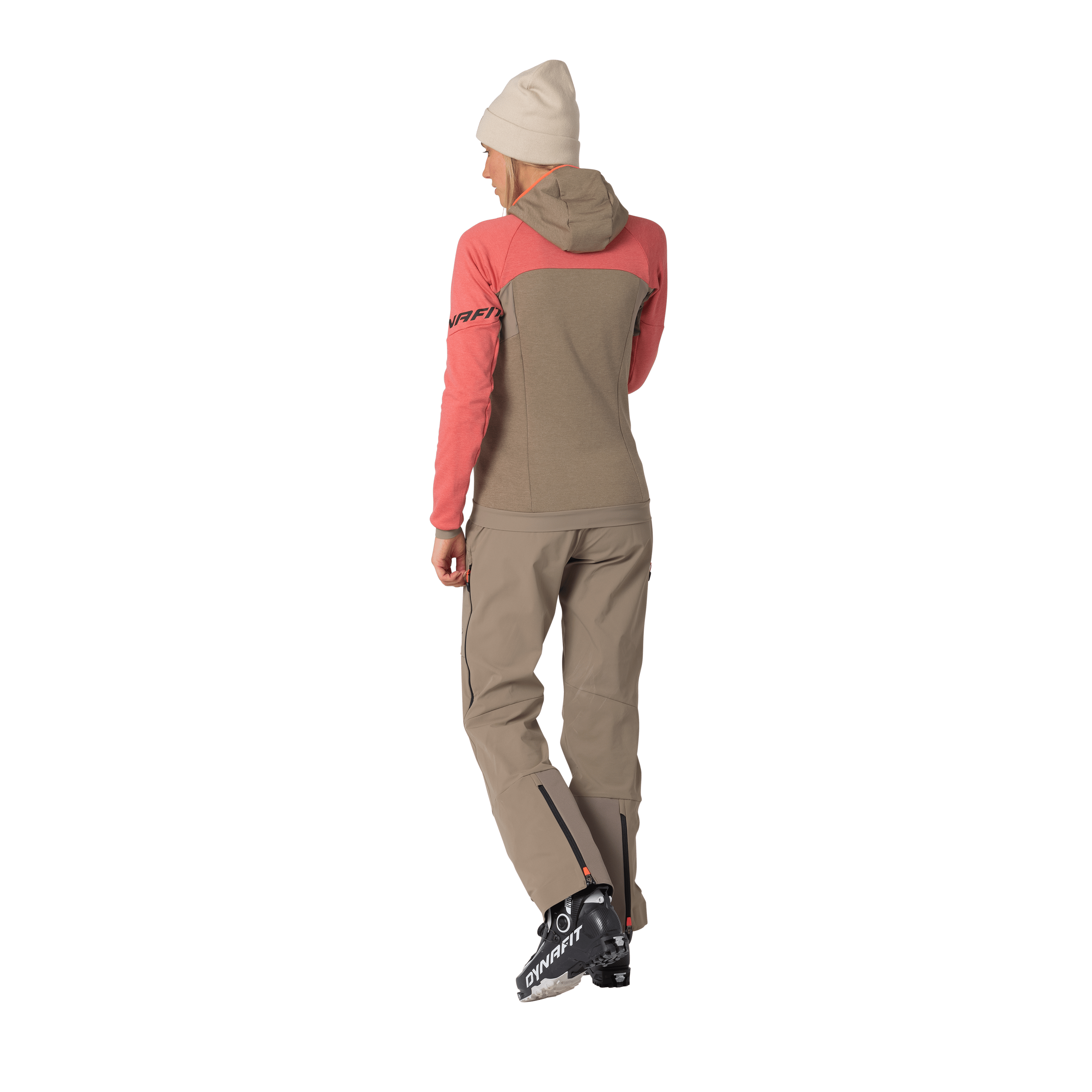 Tour Wool Thermal giacca con cappuccio donna perspective_view image