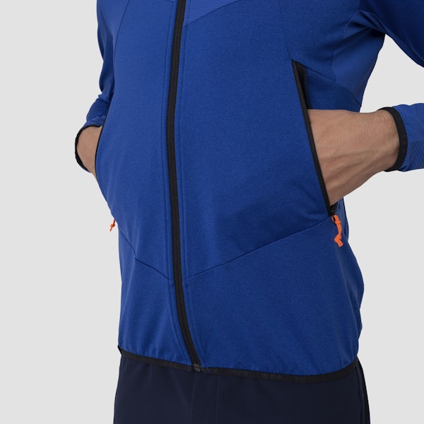 Agner Hybrid Polarlite Durastretch Men's Hooded Jacket