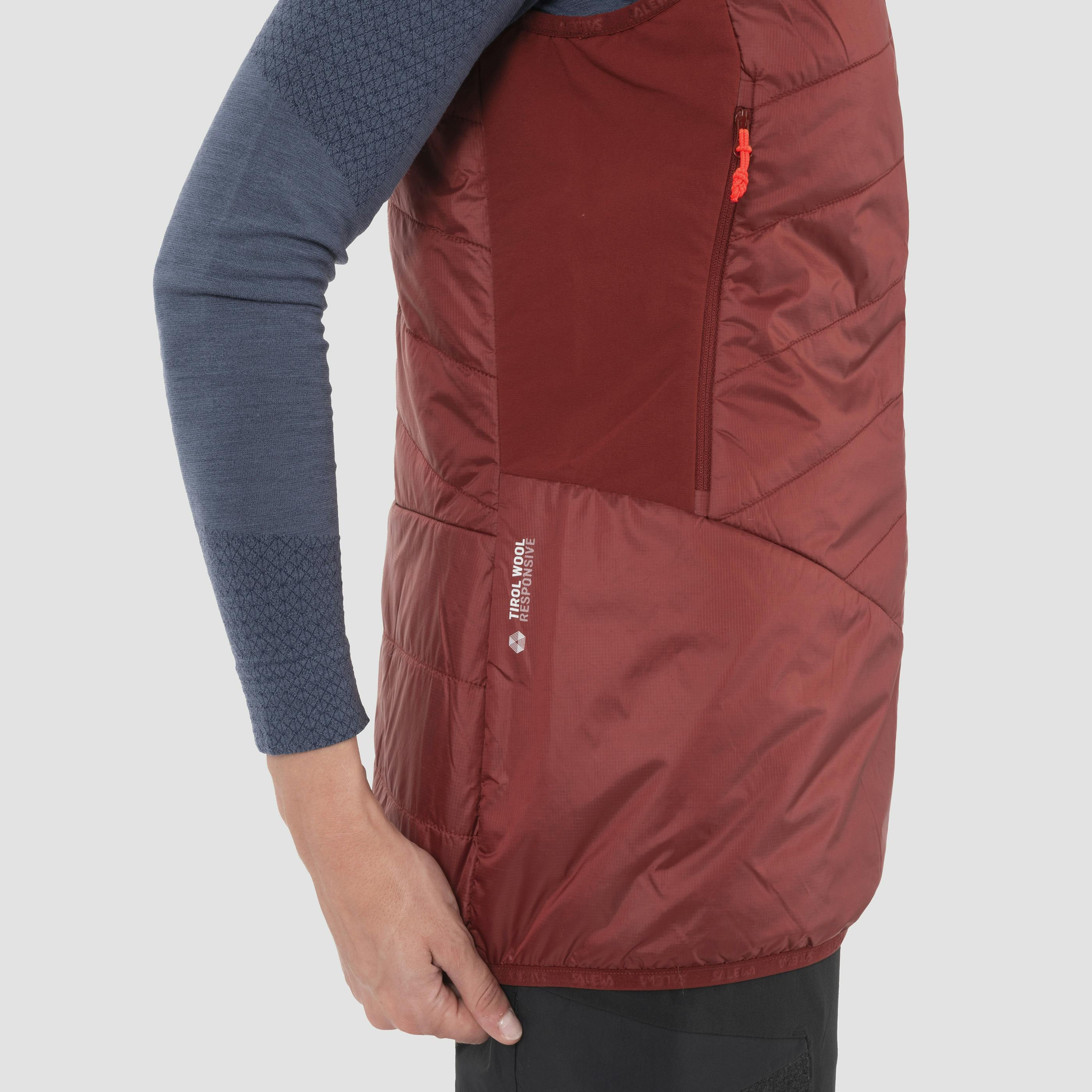 Ortles Hybrid TirolWool® Responsive Gilet Donna tech_detail image