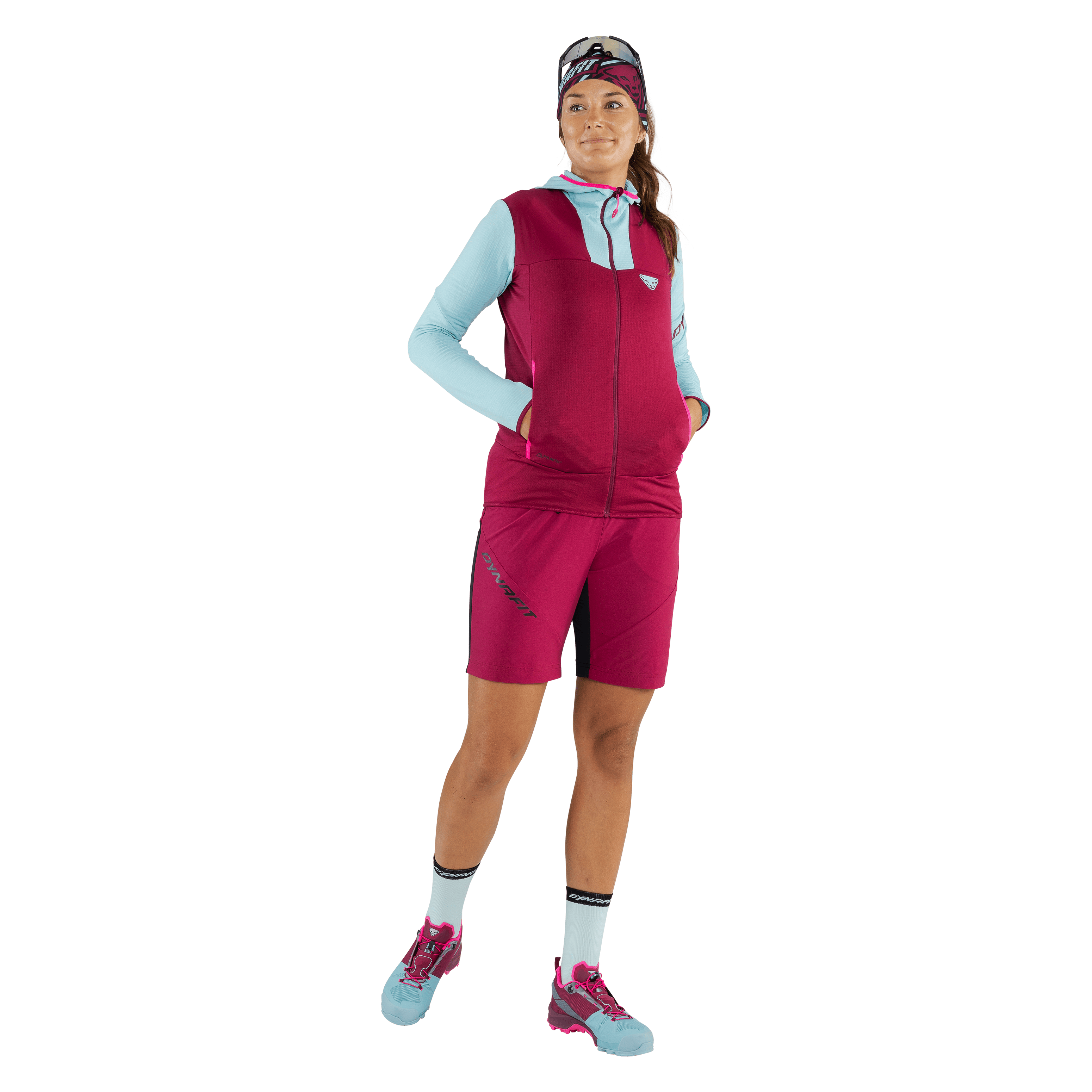 Traverse Dynastretch Shorts Damen on_body image