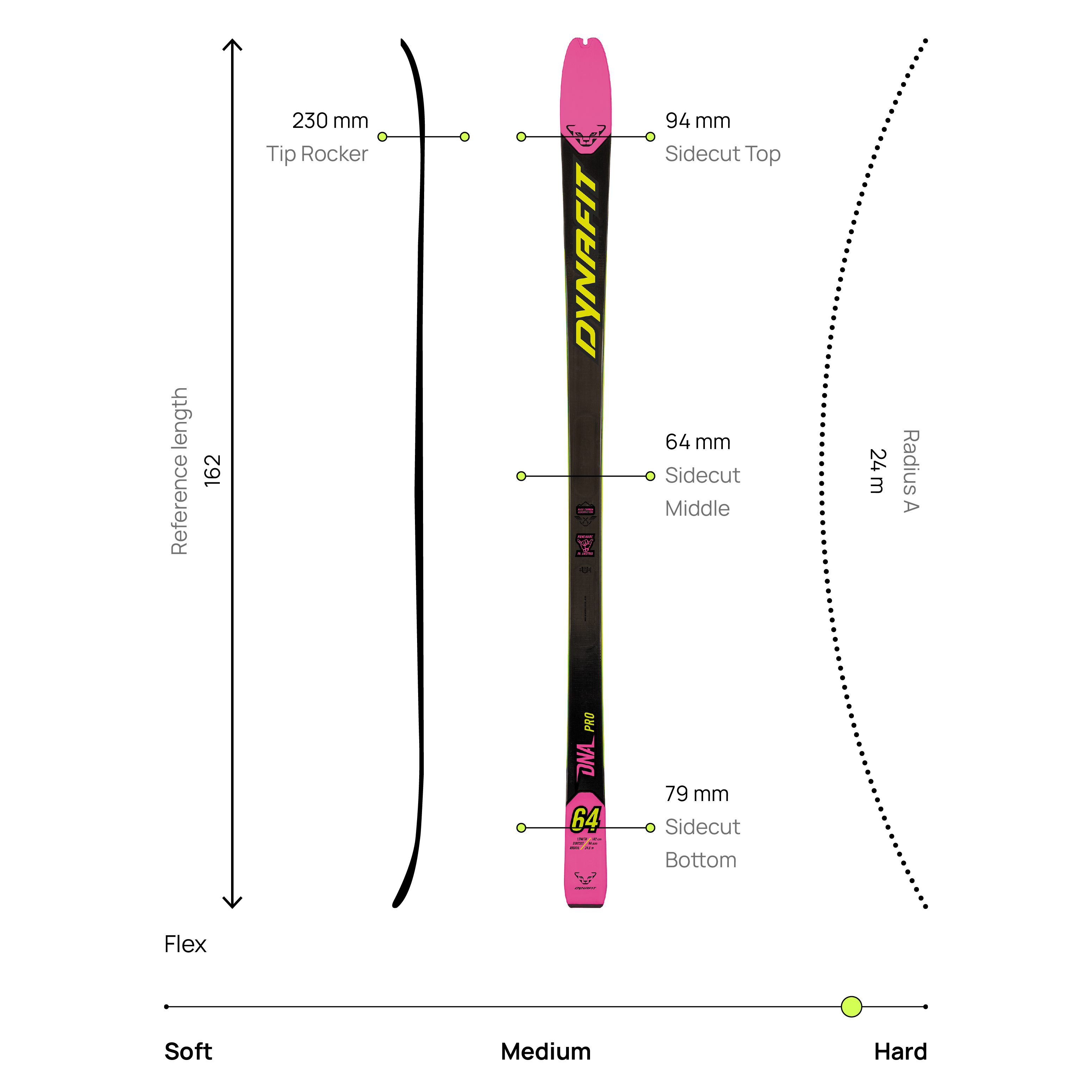 Ski de randonnée DNA Pro unisexe action_shot image