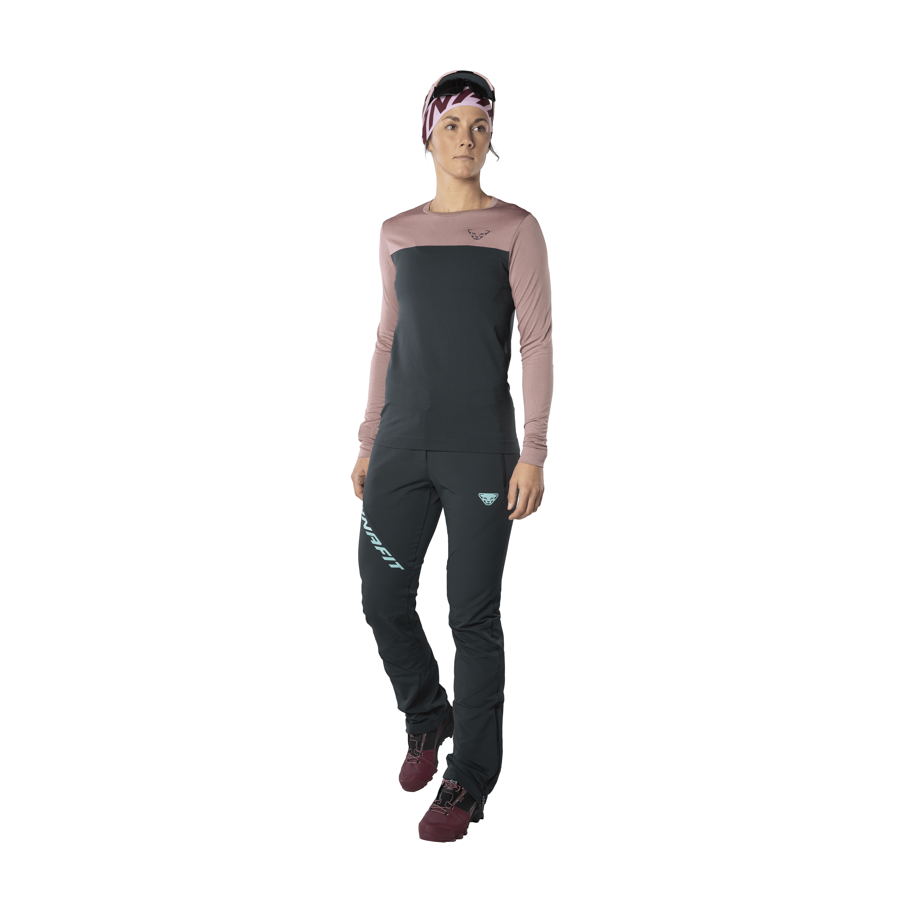Traverse S-Tech maglia a maniche lunghe donna on_body image