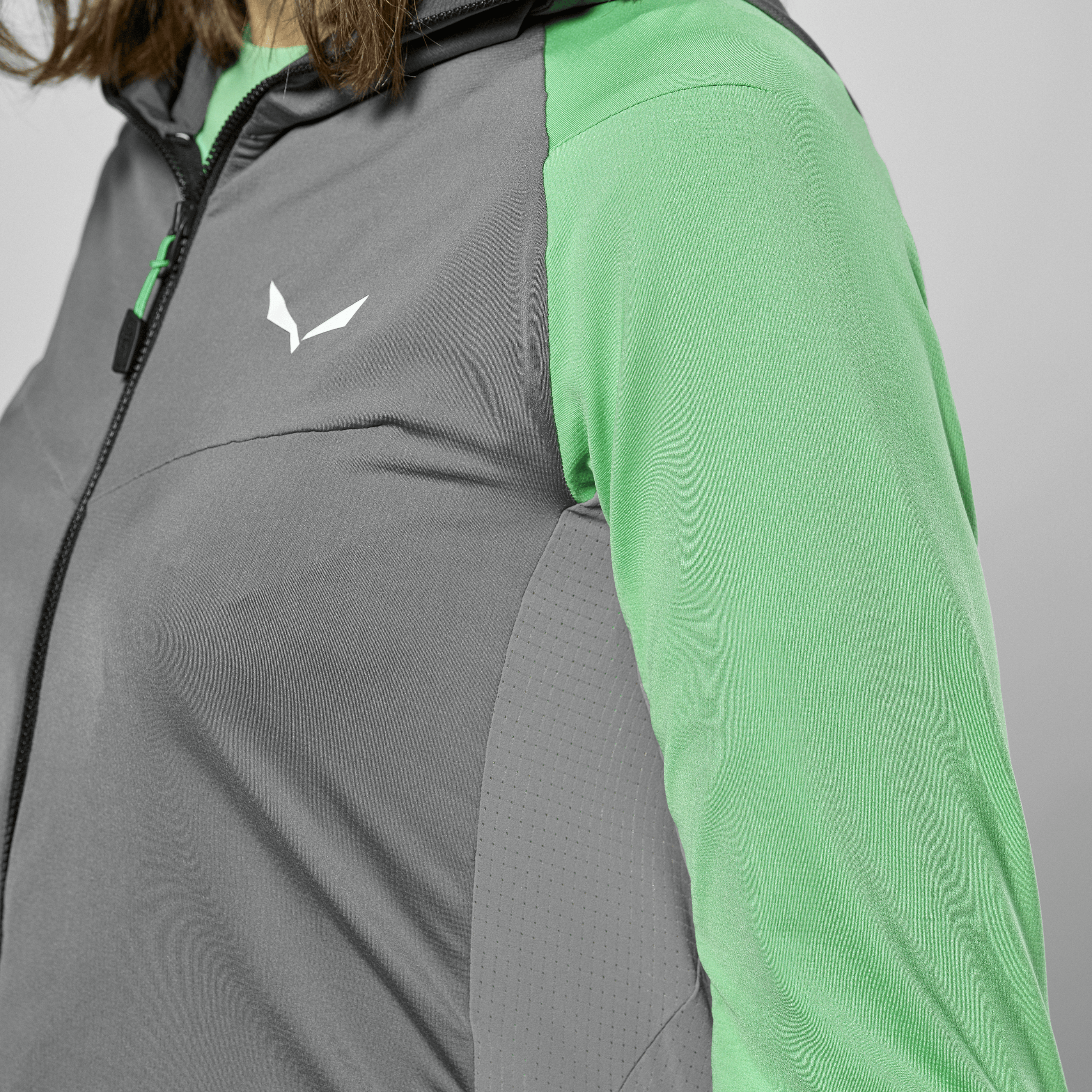 NXT Hybrid Half Zip T-Shirt Damen tech_detail image