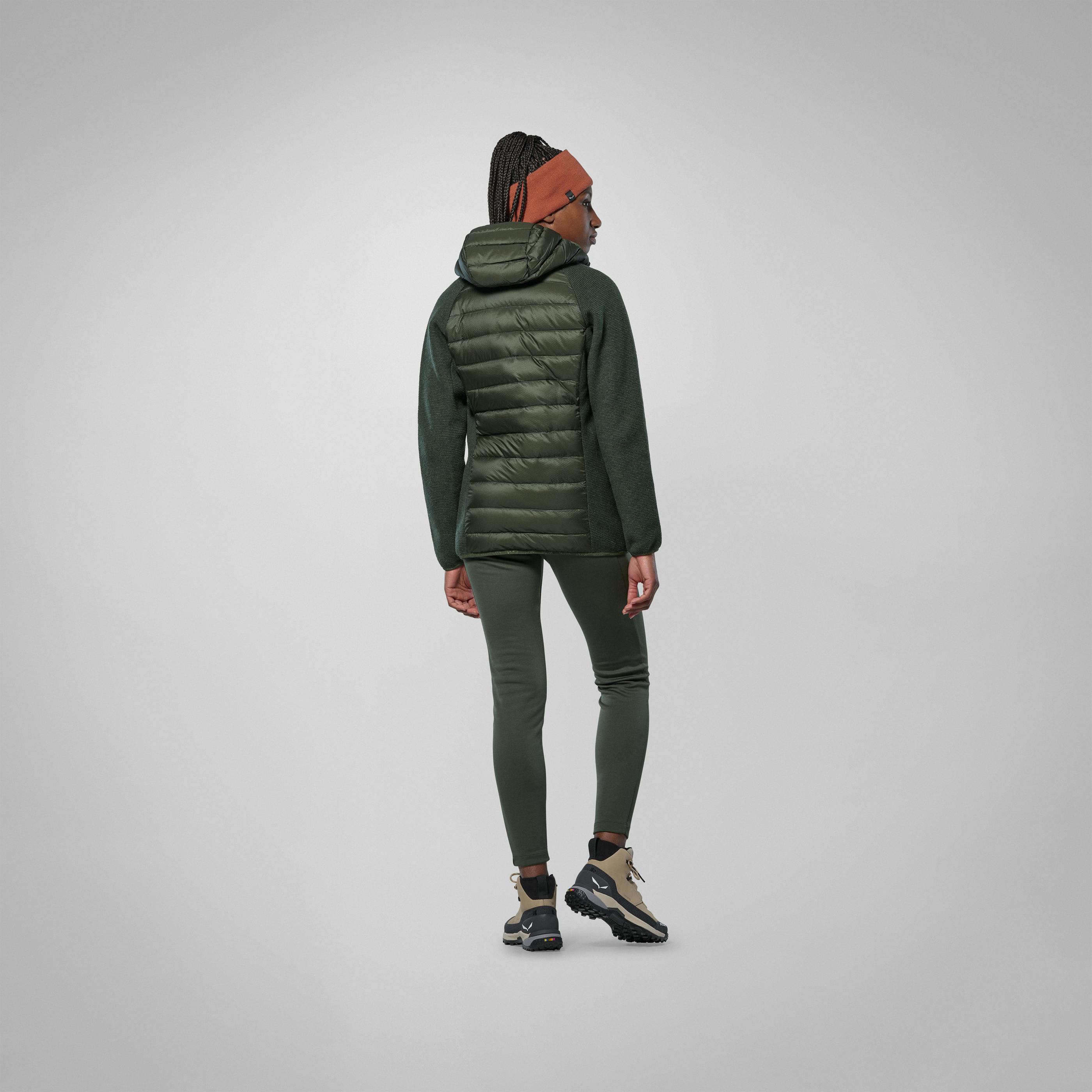 Fanes Sarner Down Hybrid Jacket Women on_body image