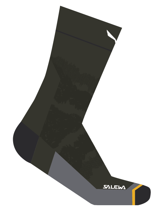 Ortles Merino Crew Socke Damen still image