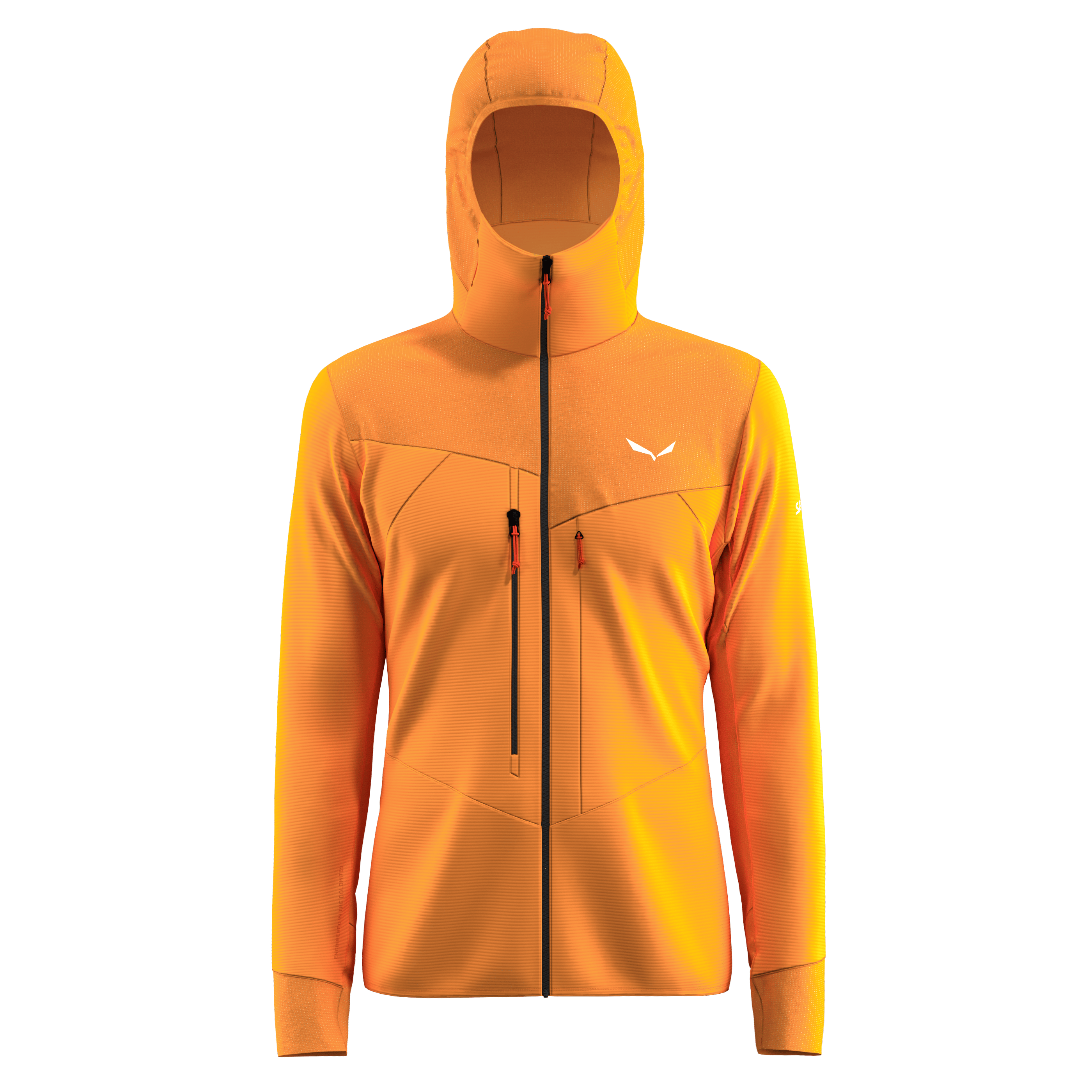 Veste Salewa Homme - Bleu, Grand Zip, Capuche - Randonnée, Escalade, Décontracté (Taille L, Neuf)