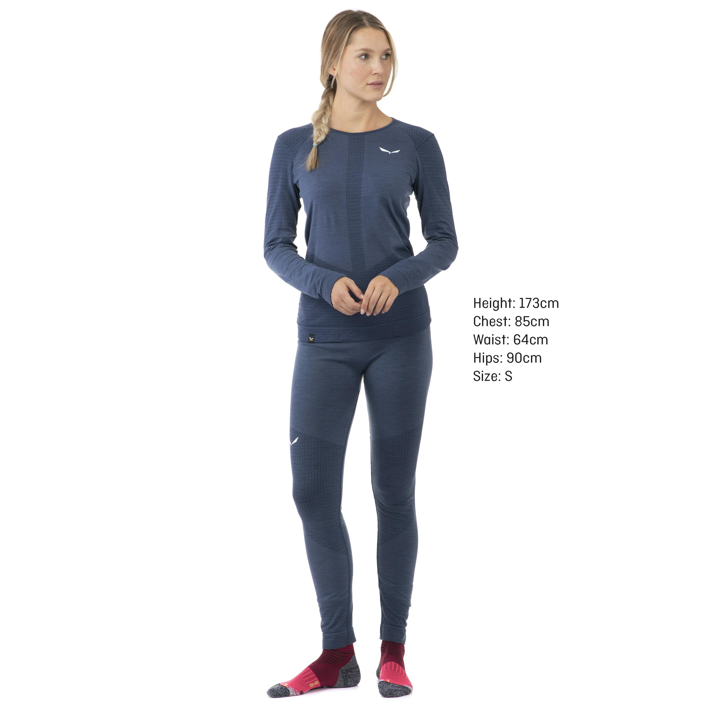 Zebru Responsive Collants Femme  on_body image