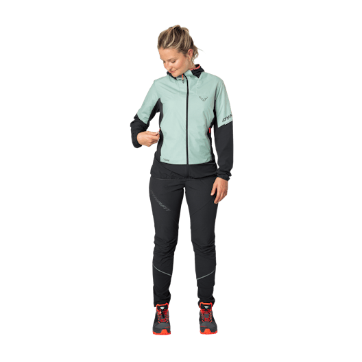 Traverse Alpha Kapuzenjacke Damen on_body image