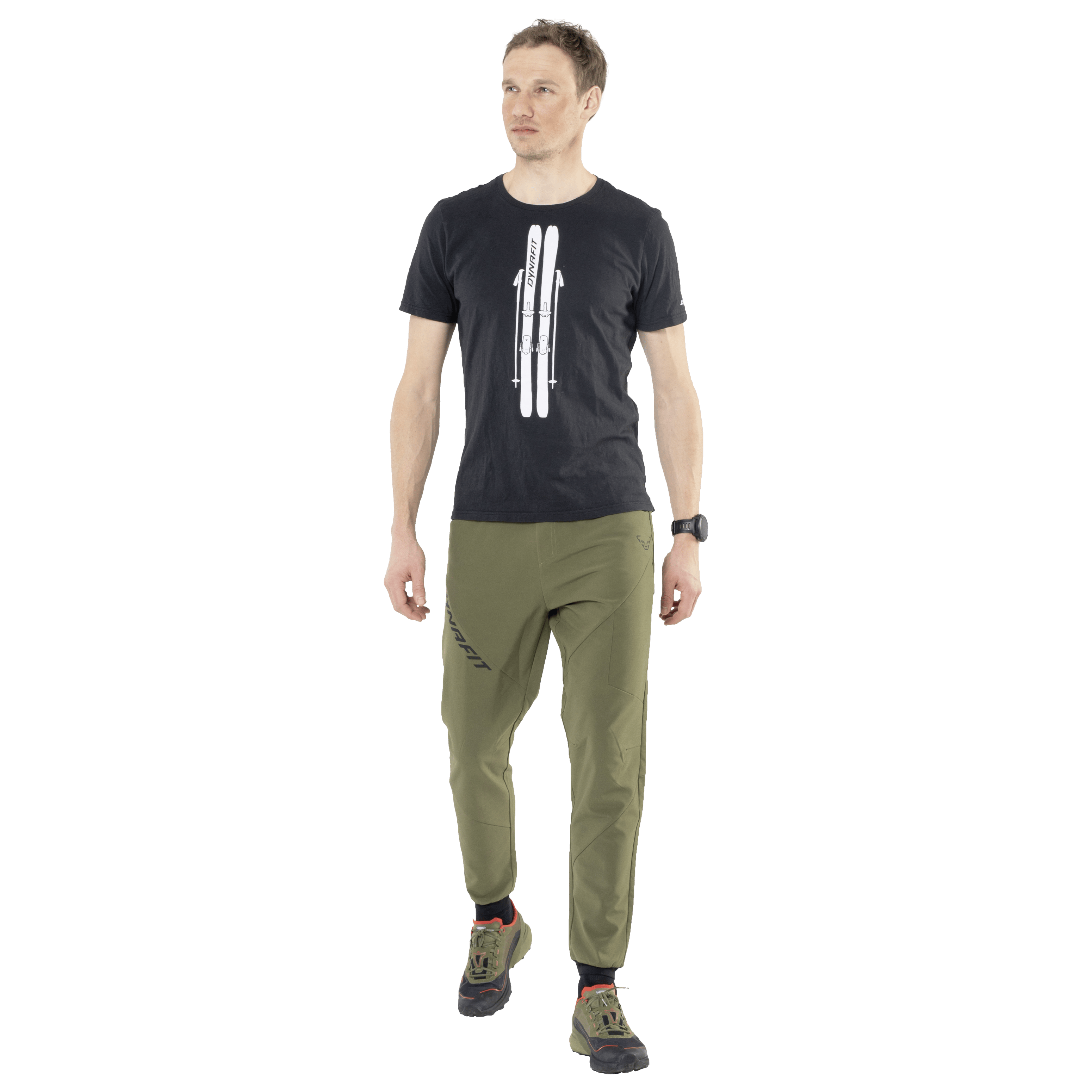 Graphic Cotton T-Shirt Men on_body image