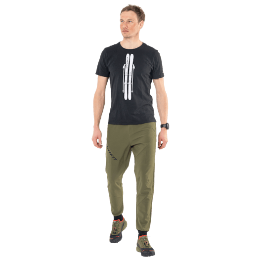 Graphic Cotton T-Shirt Herren on_body image