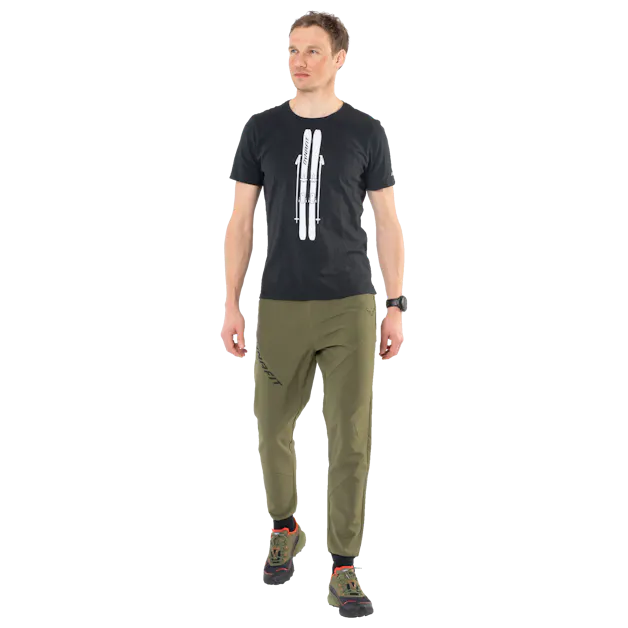 Graphic Cotton T-Shirt Herren on_body image