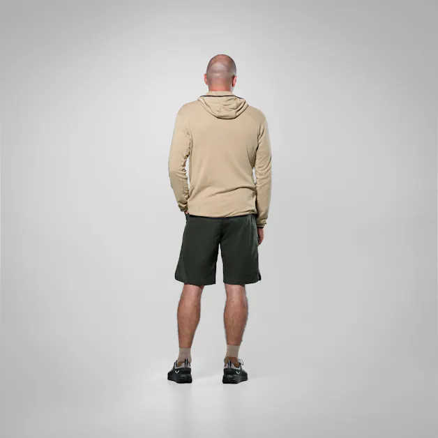Agner Hemp 2 Hooded Jacket Men on_body image