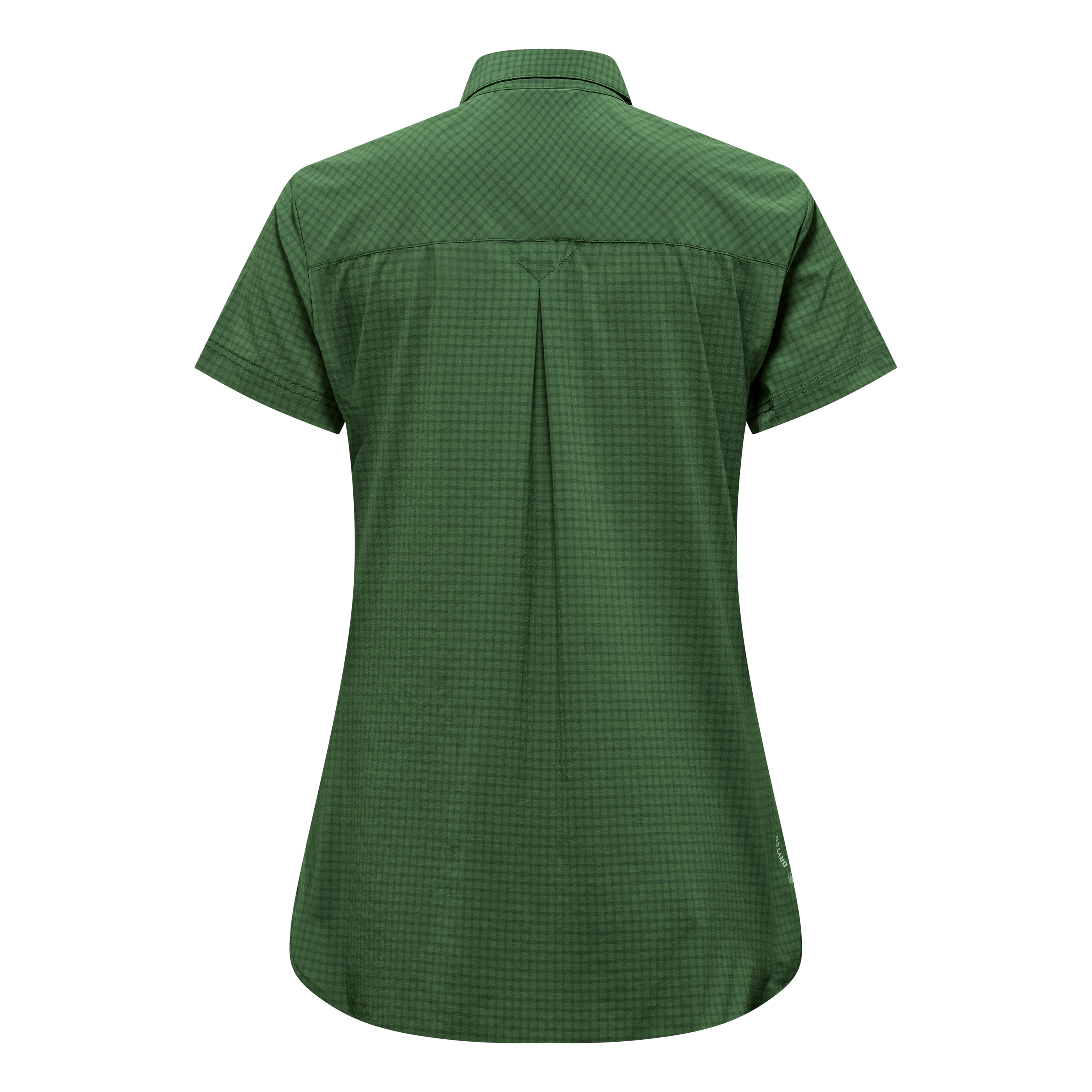 Puez Minicheck Dry Camisa Manga Corta Mujer perspective_view image