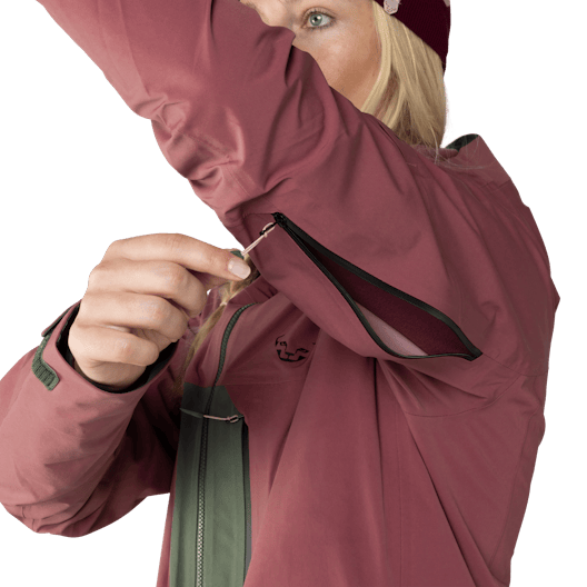 Tigard 3L Stretch Jacke Damen tech_detail image