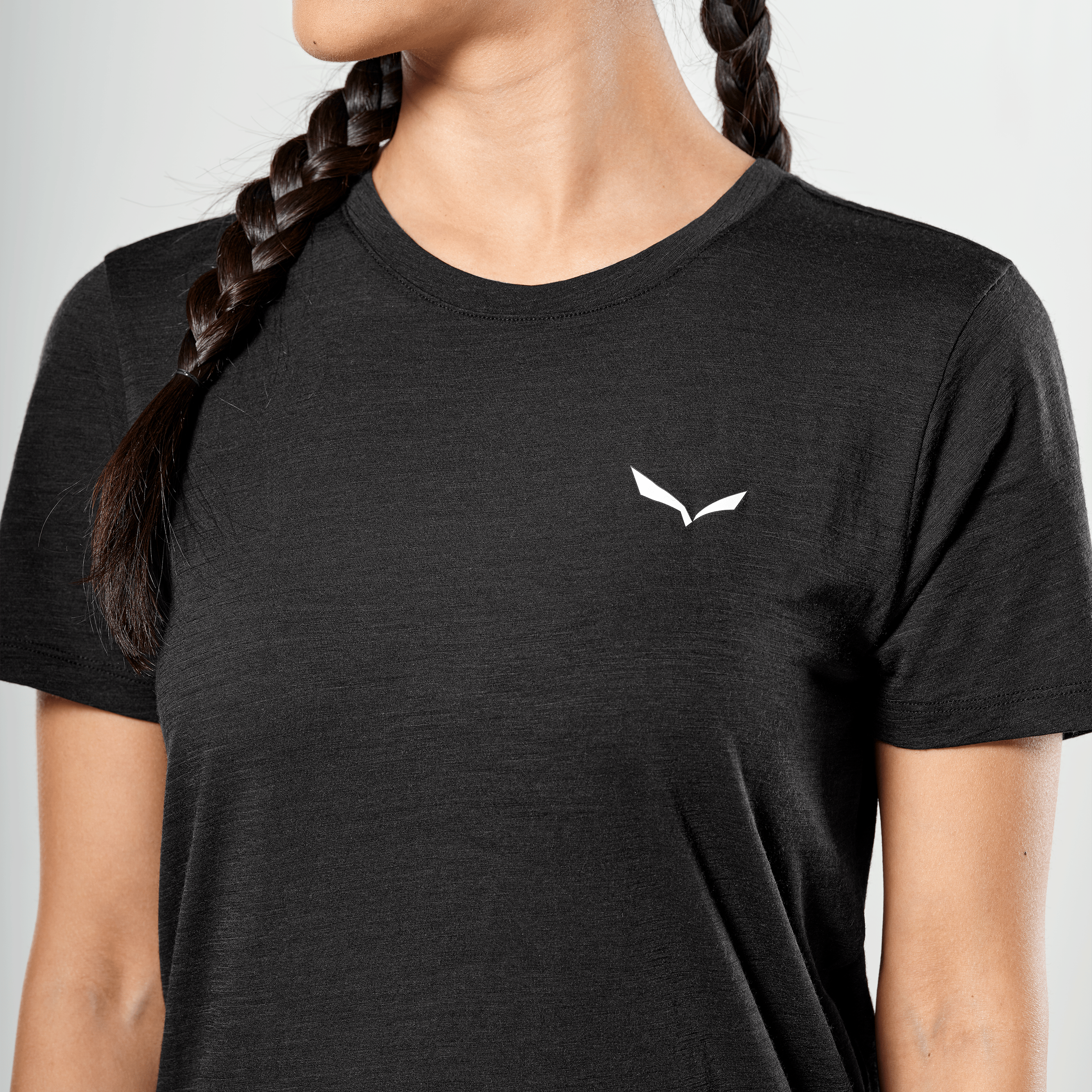 Eagle Minilogo Merino T-Shirt Women tech_detail image
