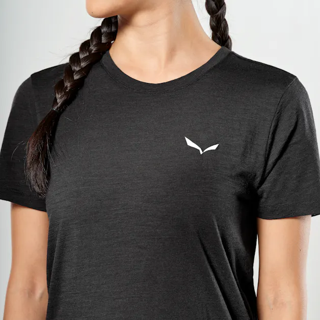 Eagle Minilogo Merino T-Shirt Women tech_detail image