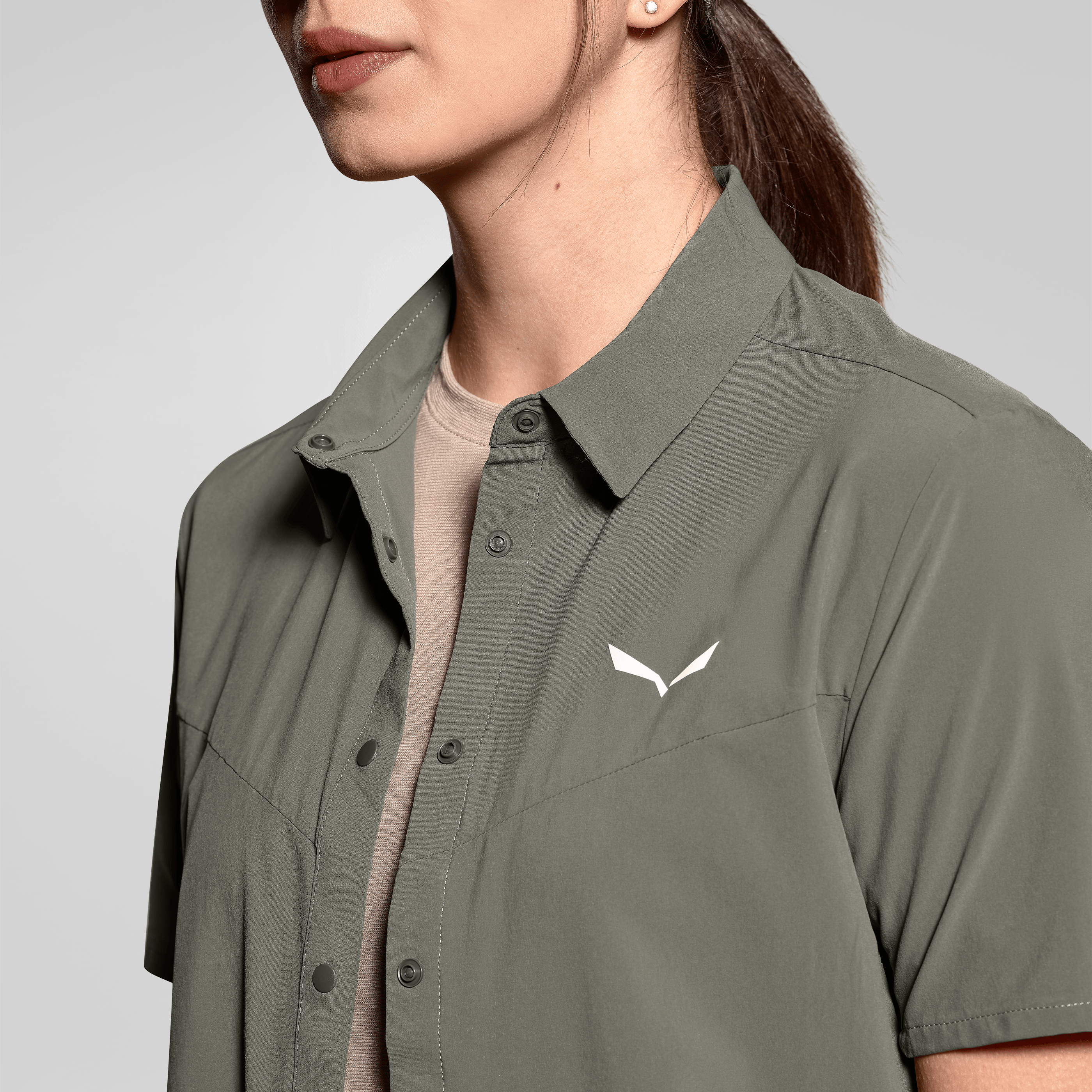 Puez Camicia Maniche Corte Donna tech_detail image