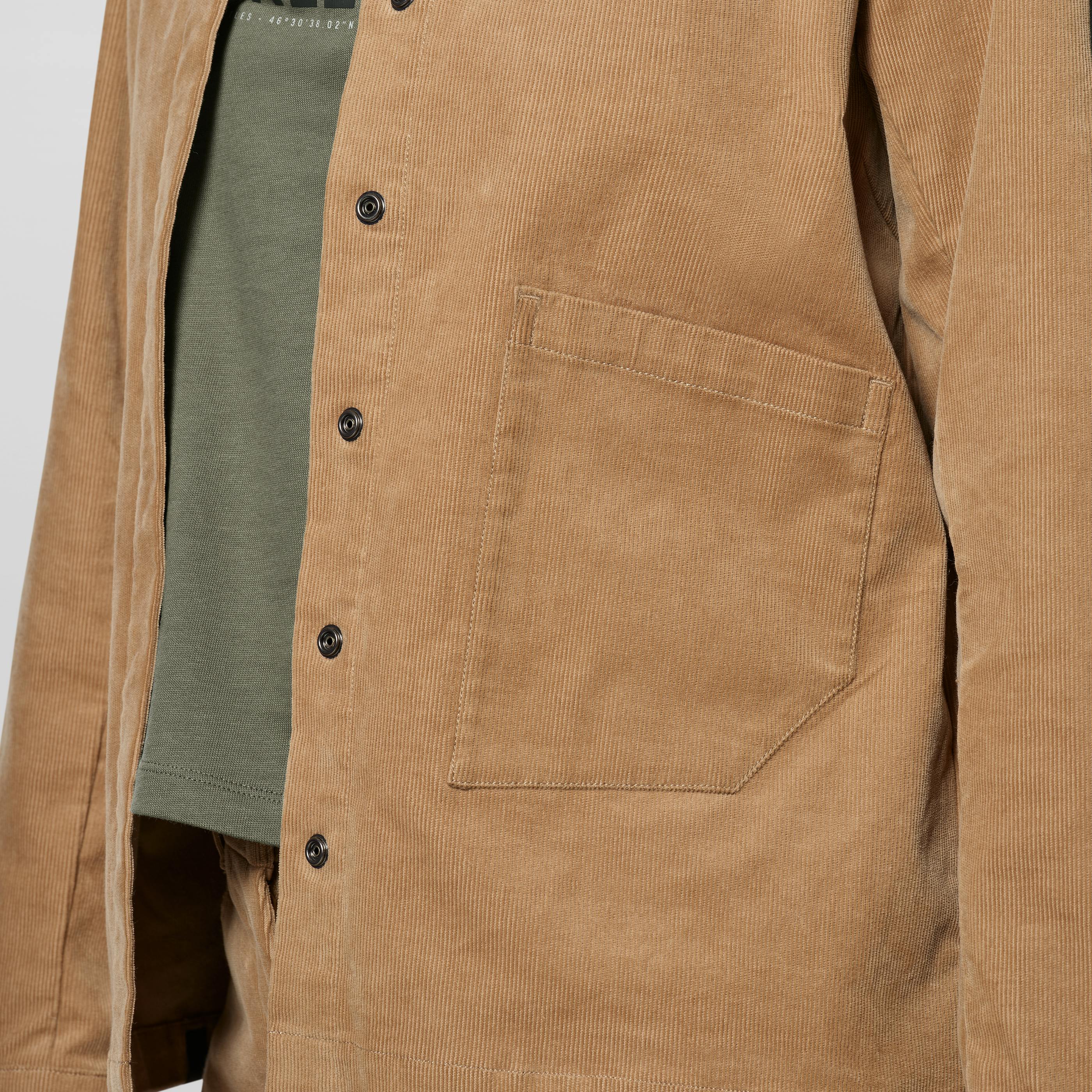Fanes Cord Overshirt Damen tech_detail image