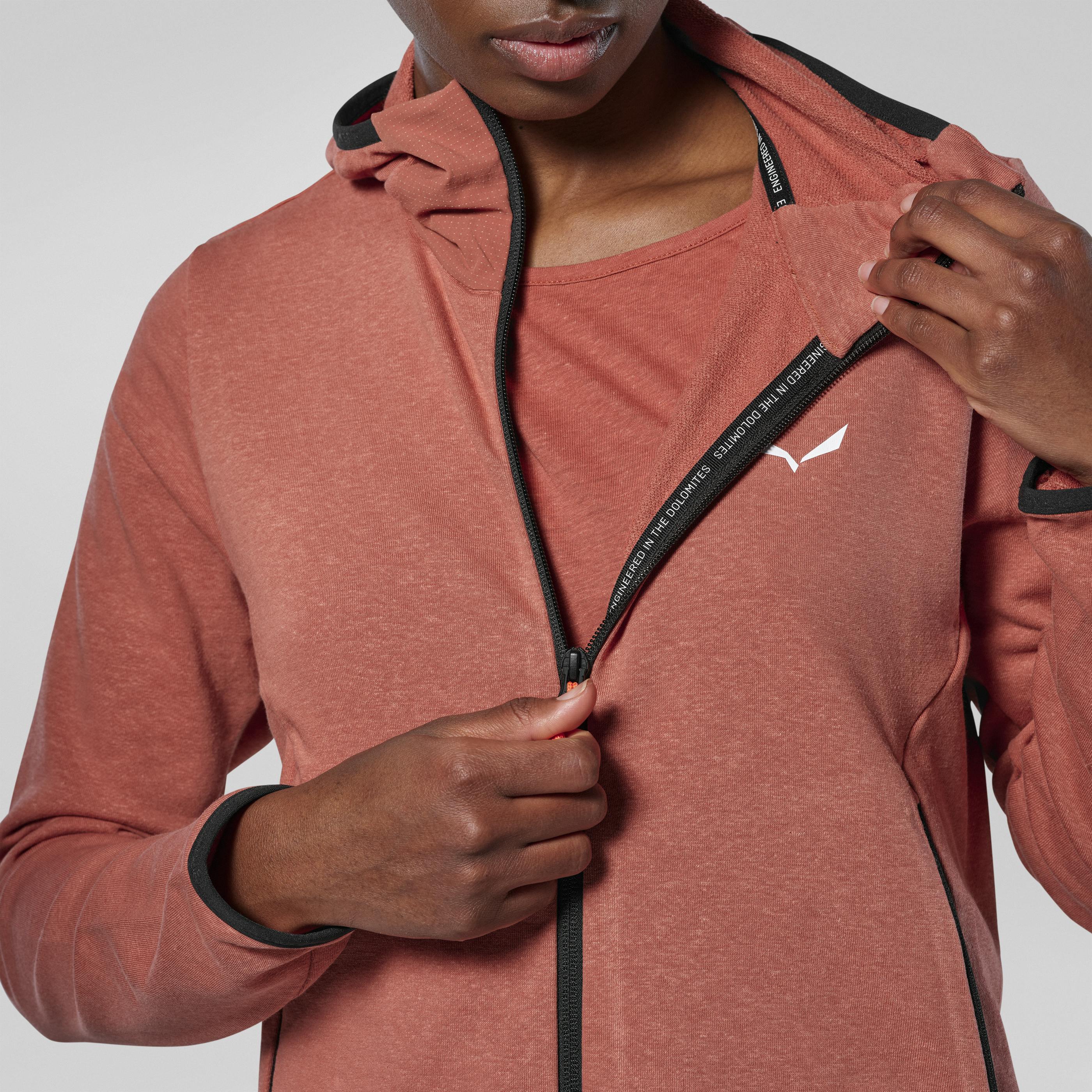 Agner Hemp 2 Kapuzenjacke Damen tech_detail image