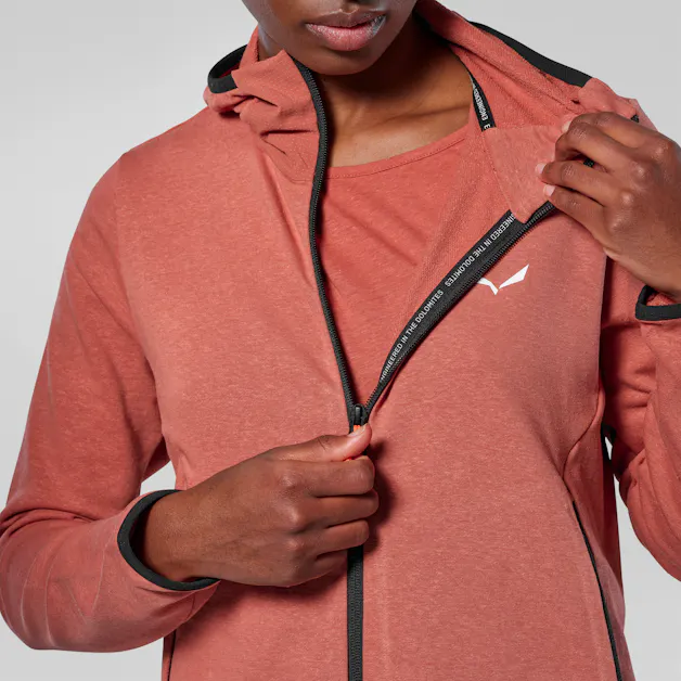 Agner Hemp 2 Hooded Jacket Women tech_detail image