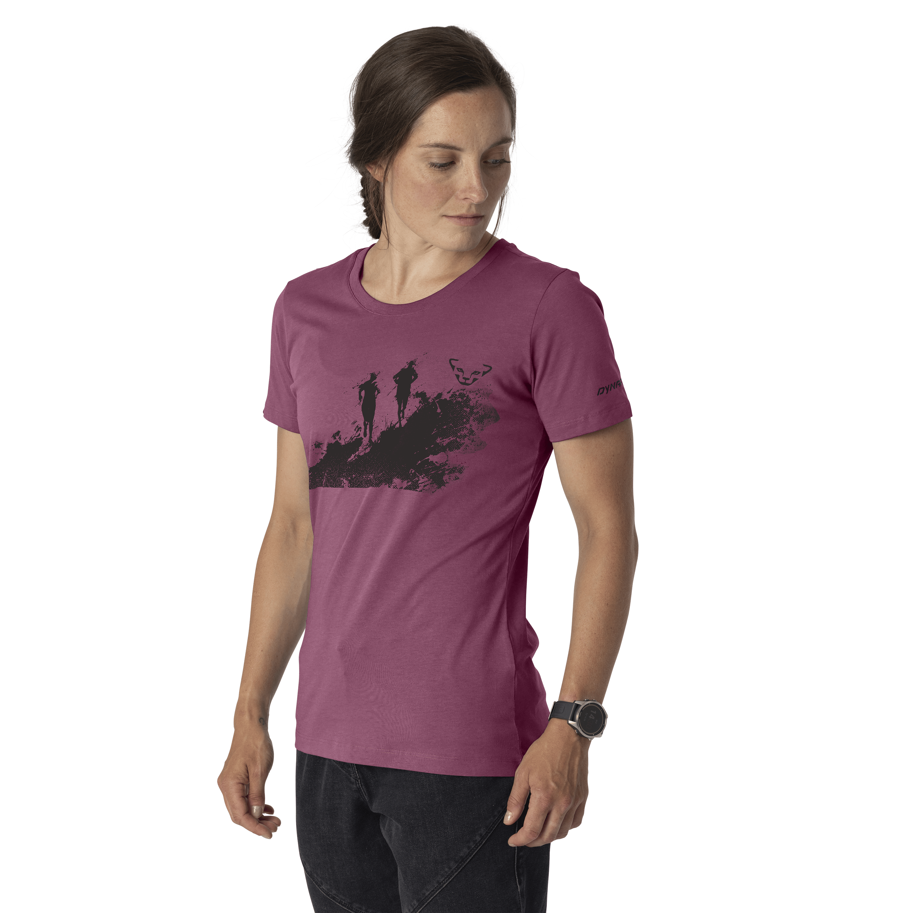 Graphic Cotton T-Shirt Damen  hover image