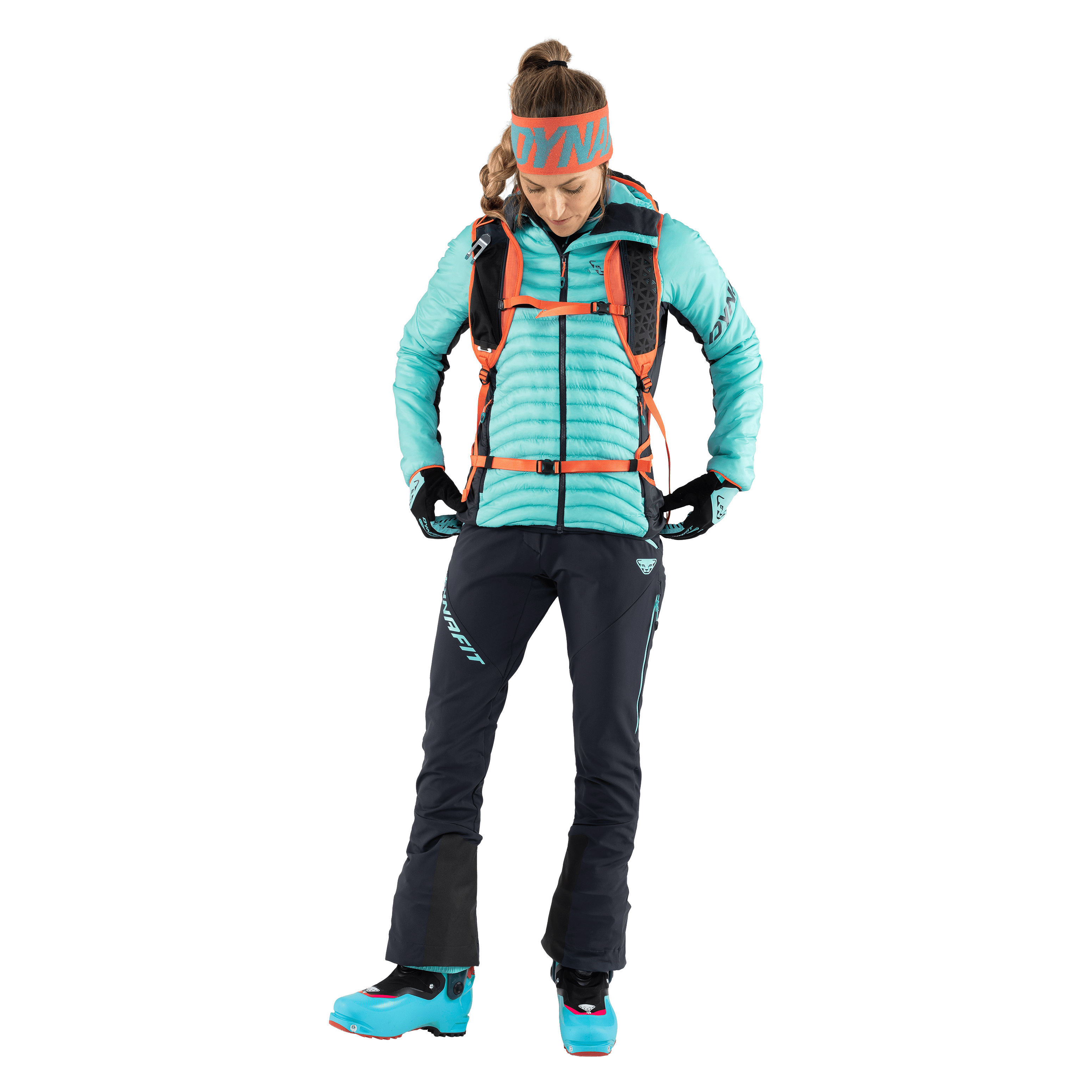 Speed Insulation Hooded Jacket Women on_body image