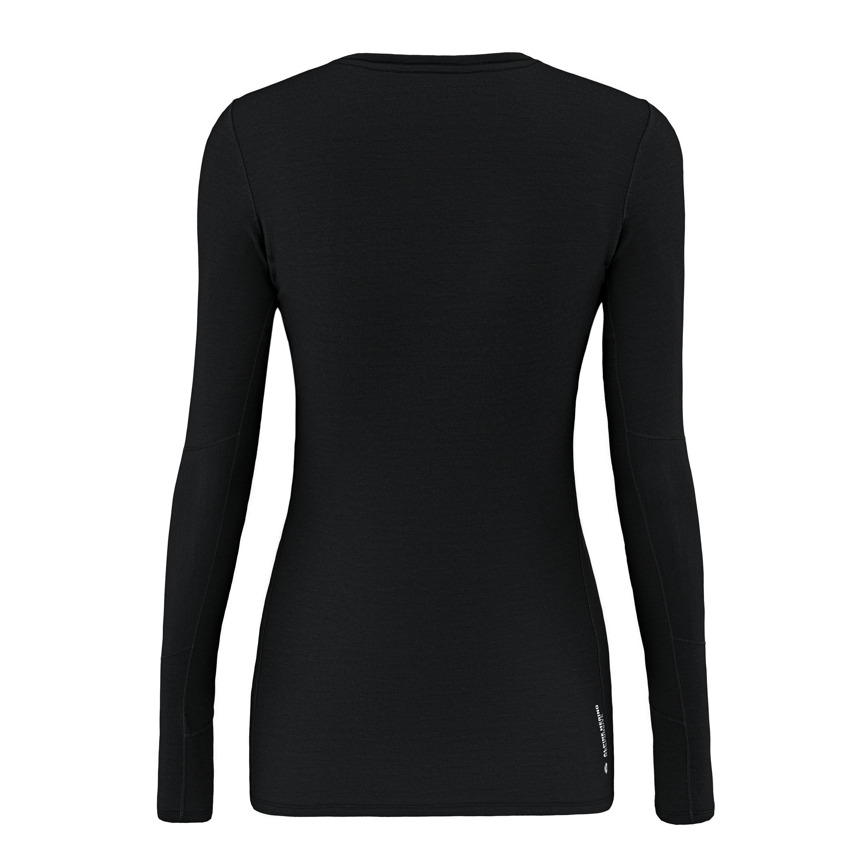 Cristallo Warm Alpine Merino Responsive Baselayer Manches Longues Femme perspective_view image