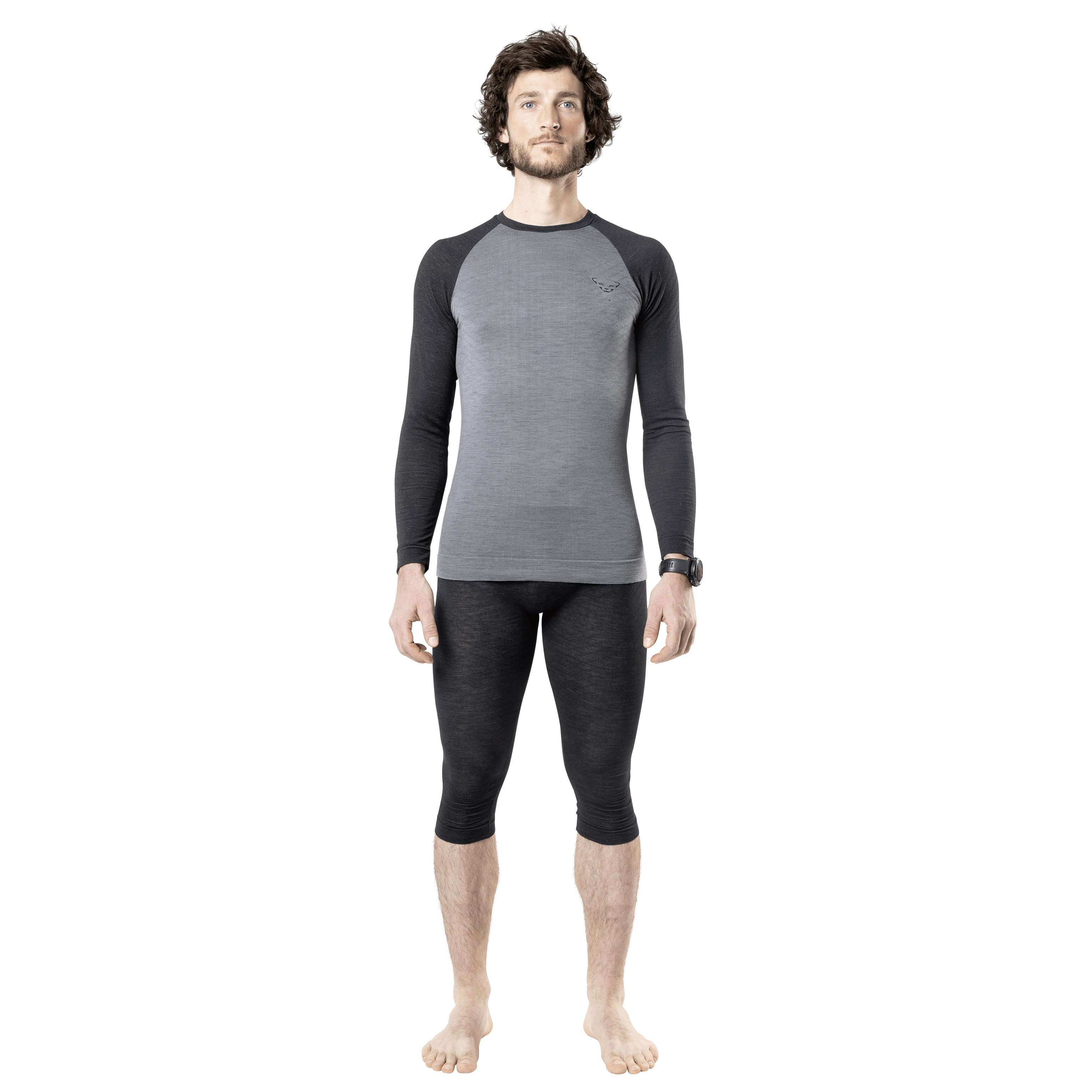 Collant Tour Light Merino 3/4 hommes on_body image