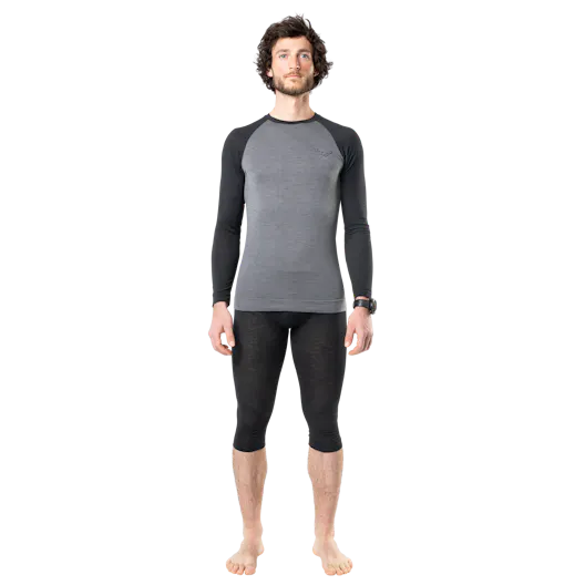 Tour Light Merino 3/4 Tights Men on_body image