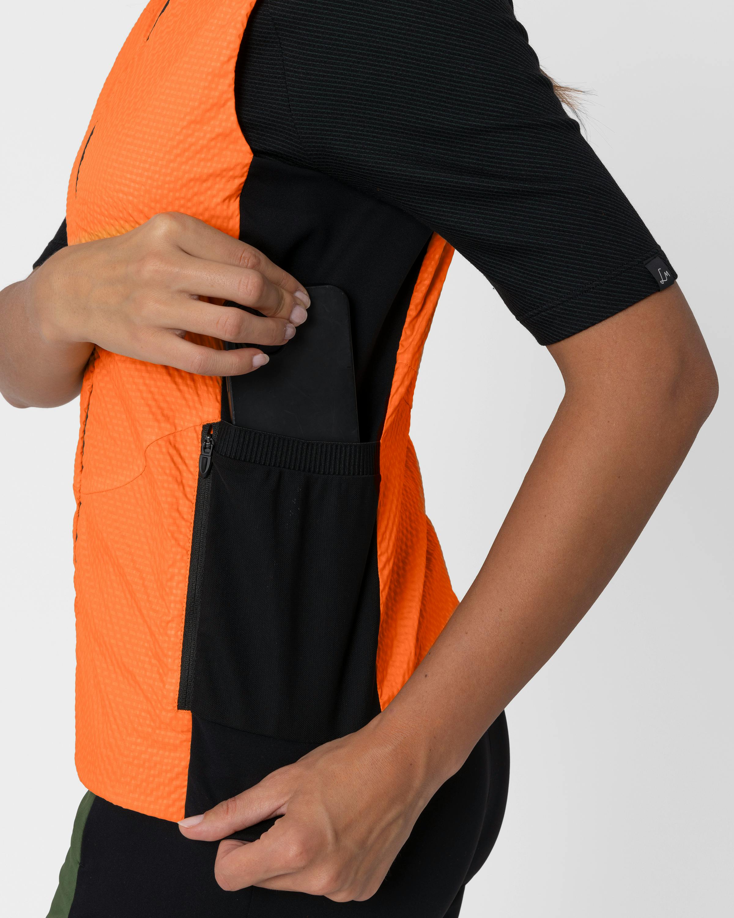 Alessia Gilet In Polartec® Alpha® Antivento  tech_detail image