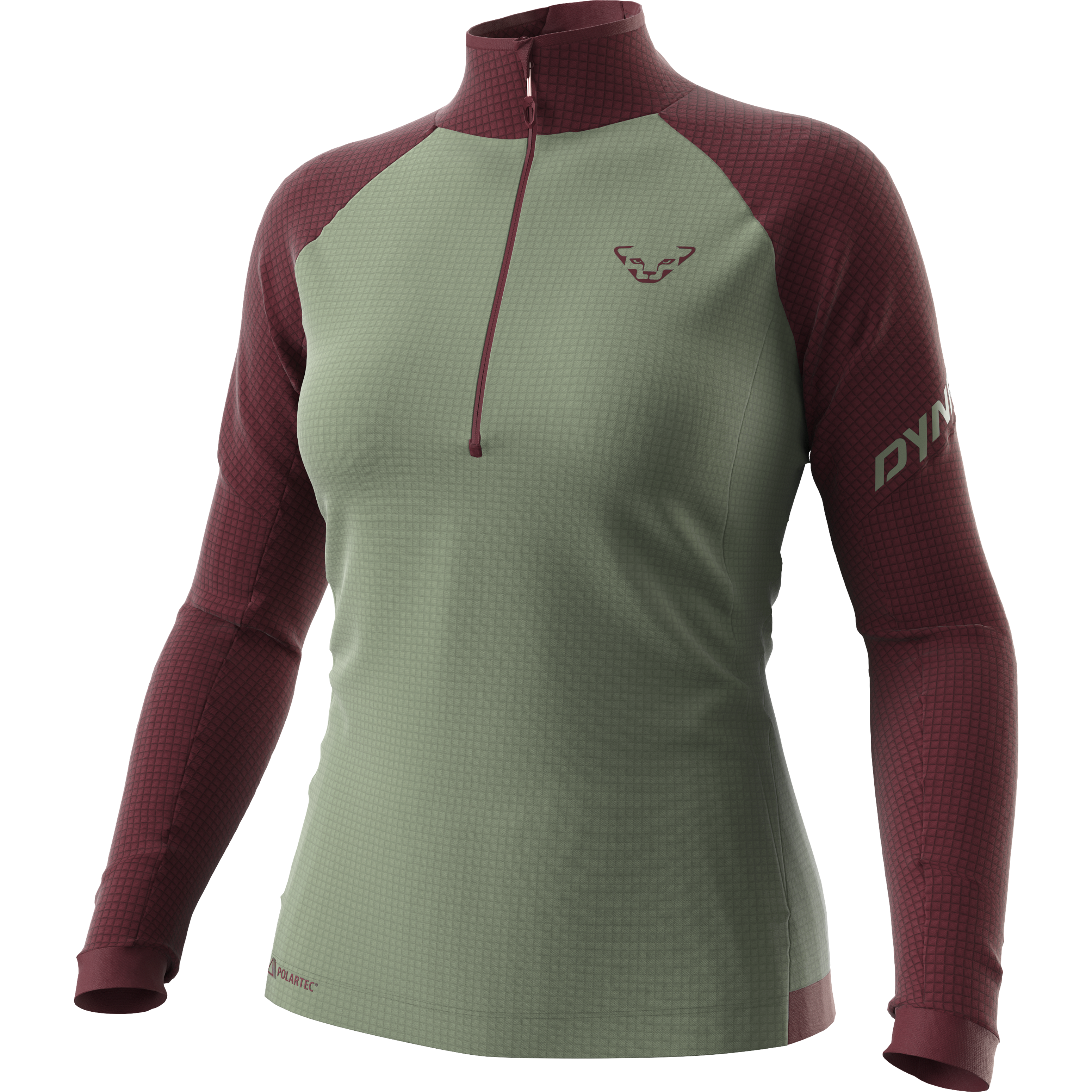 トップス XL POLARTEC POWER DRY N/S TRAINING TOP Speed Polartec® 1/2 Zip Women | Dynafit® USA