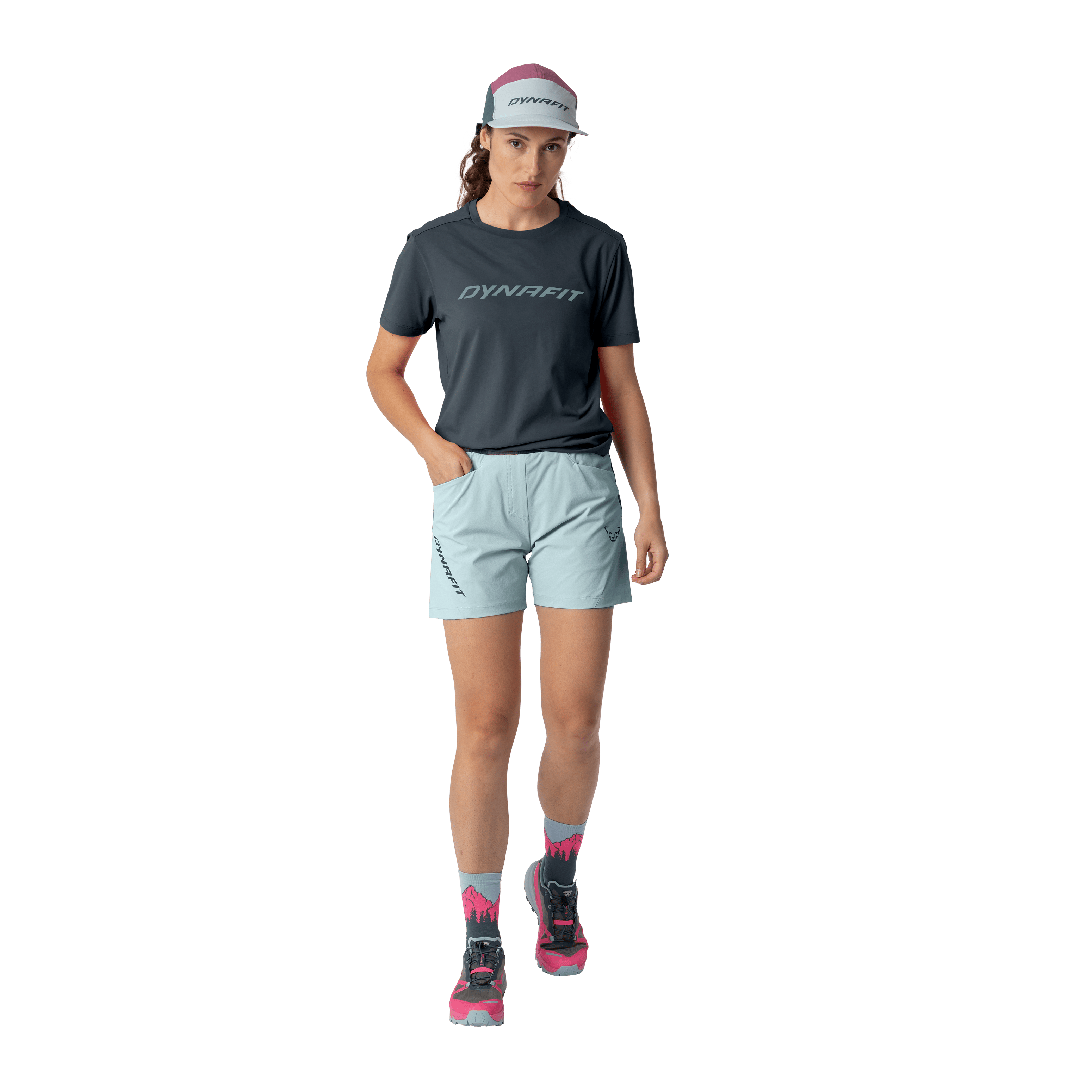 Traverse Hybrid Shorts Damen on_body image