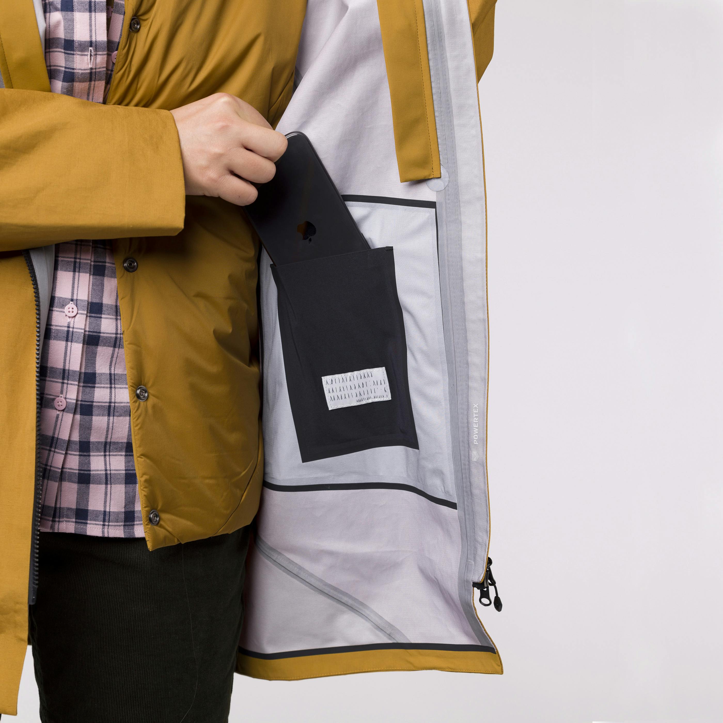 Fanes 3 Layers Powertex Hemp 2 In 1 Parka Damen tech_detail image