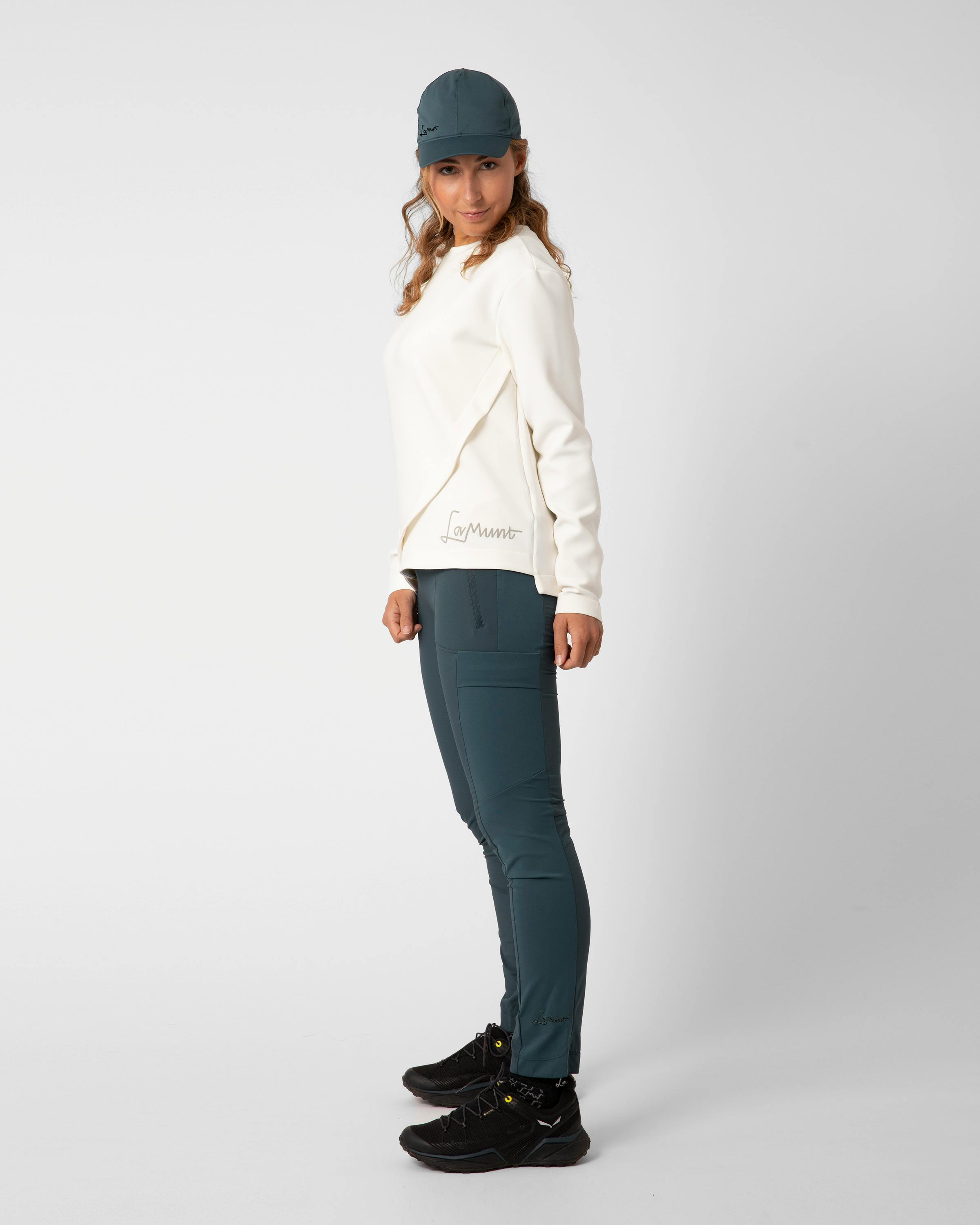 Clelia Logo Thermal Sweatshirt perspective_view image