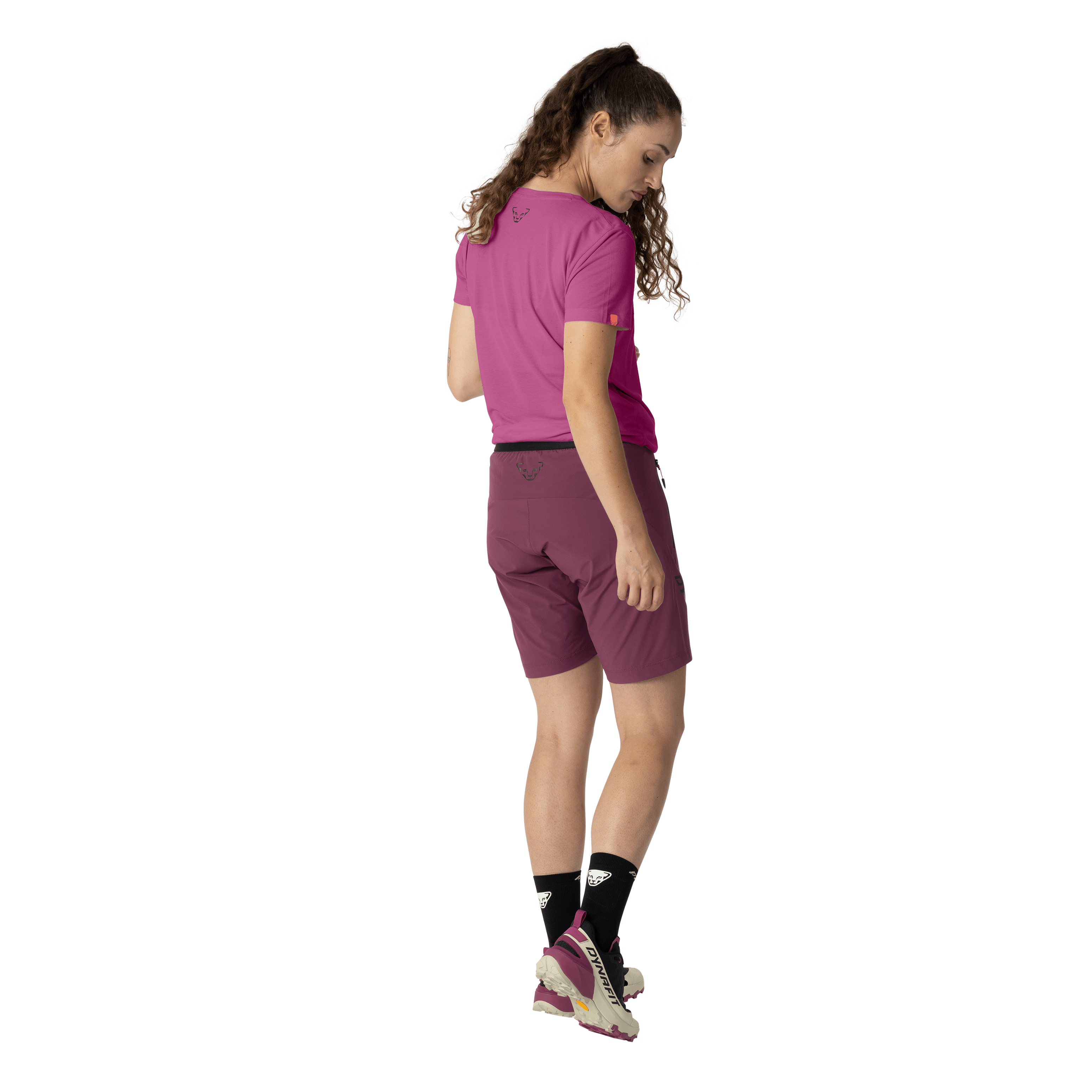 Short Transalper Light Dynastretch donna perspective_view image