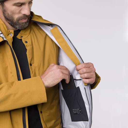 Fanes 3 Layers Powertex Hemp 2 en 1 Parka Homme tech_detail image