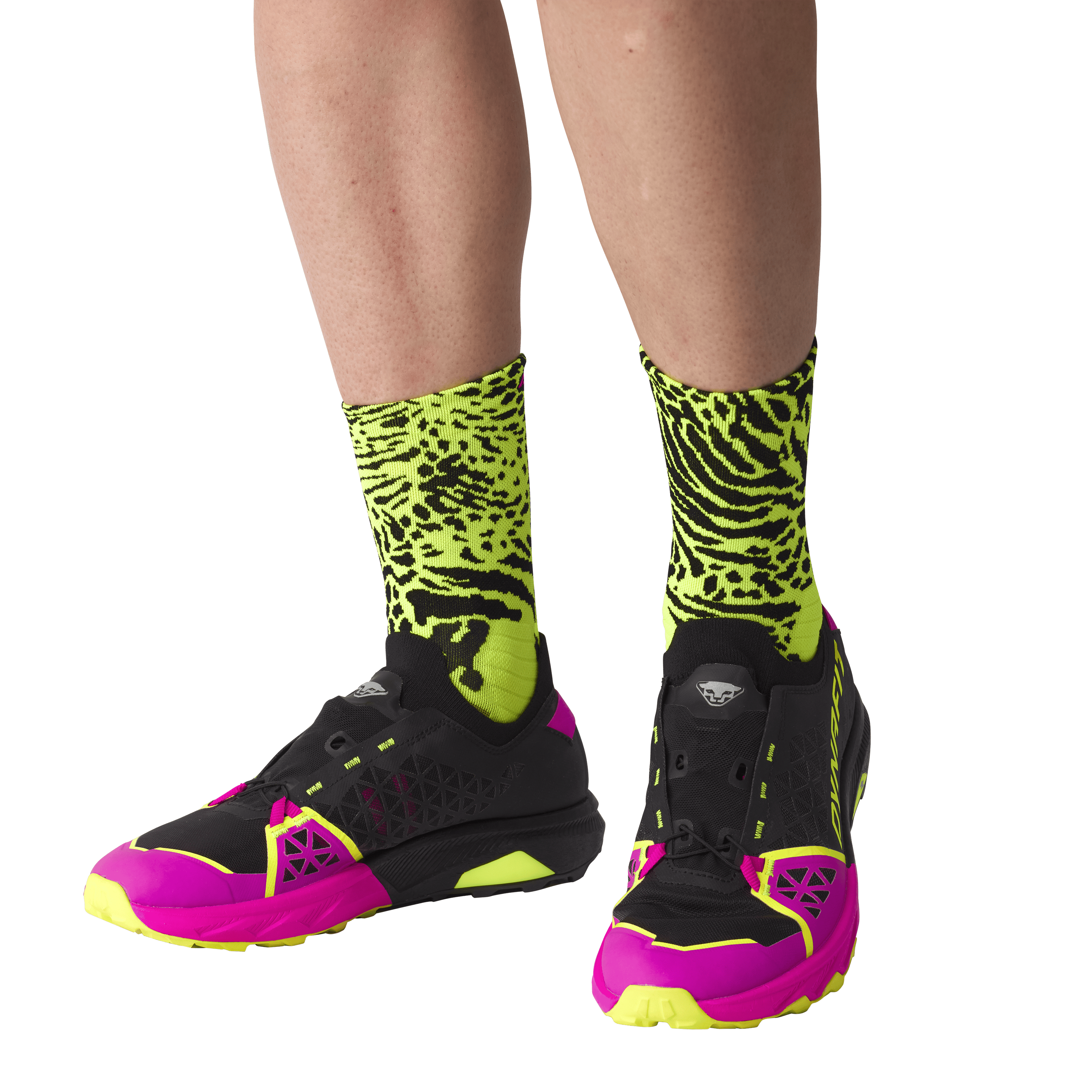 Chaussettes Run Wild Crew on_body image