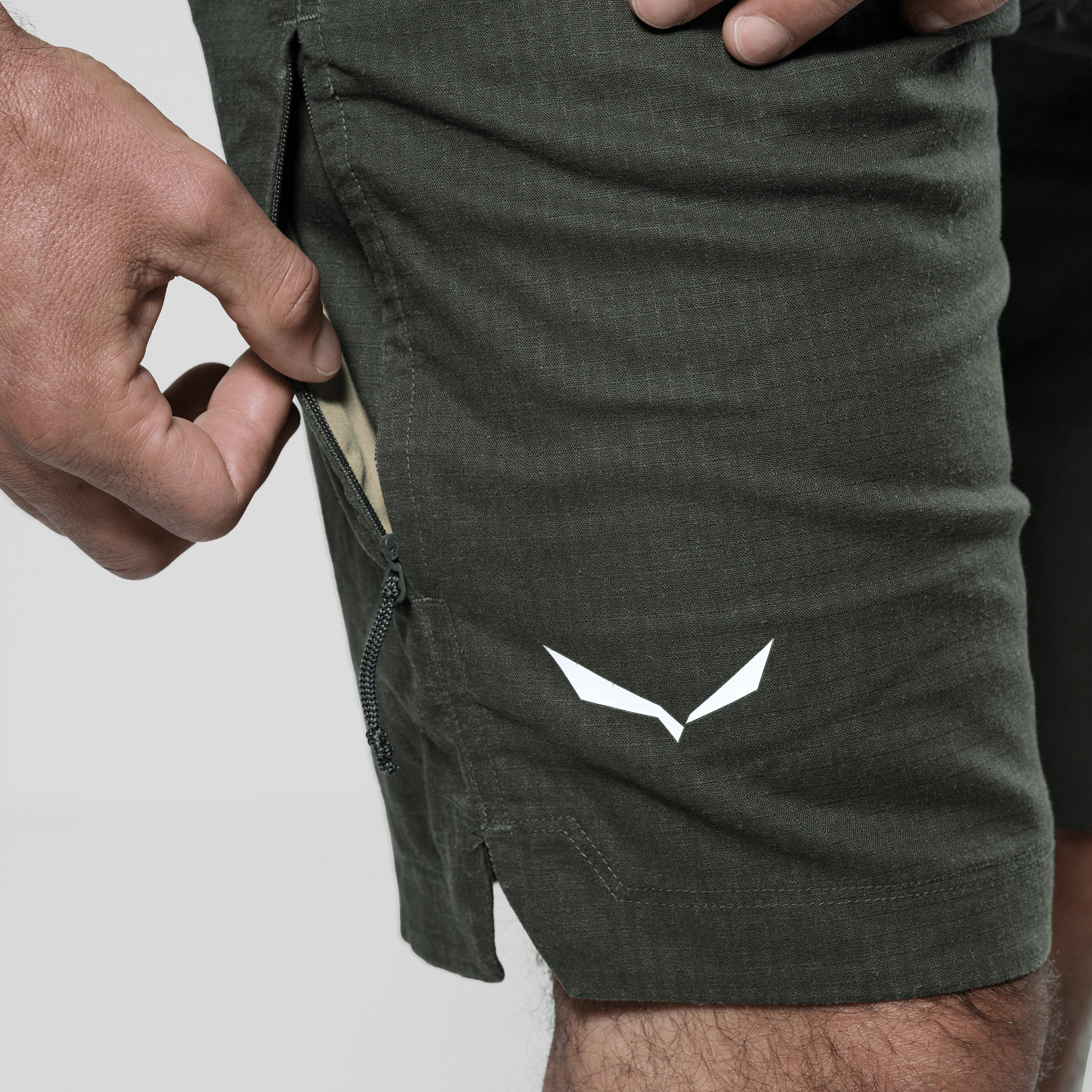 Agner Hemp Pantaloncini Ripstop Uomo tech_detail image