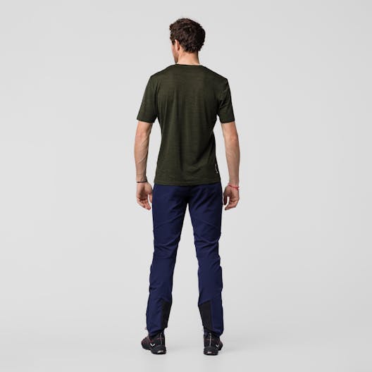 Eagle Minilogo Merino T-Shirt Homme on_body image