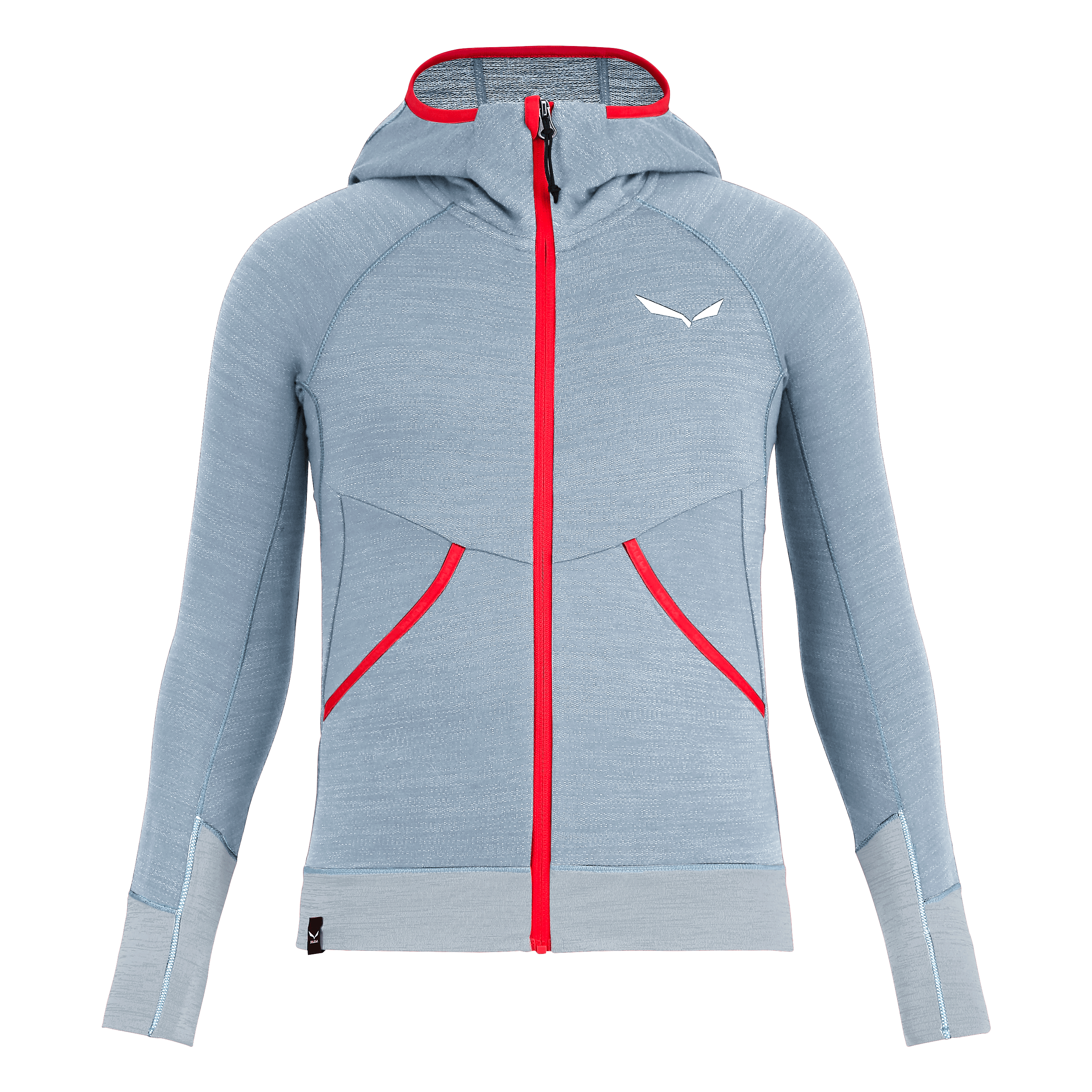 Puez Hybrid Polarlite Full Zip Mädchen Kapuzenjacke still image