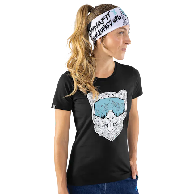 Maglia da donna Snow Leopard tech_detail image