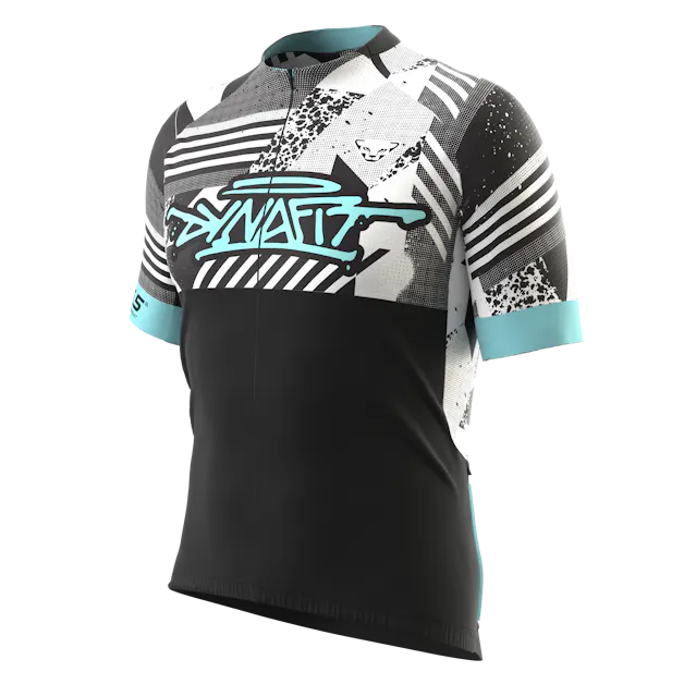Snow Leopard Full Zip Short Sleeve Tee Men still image
