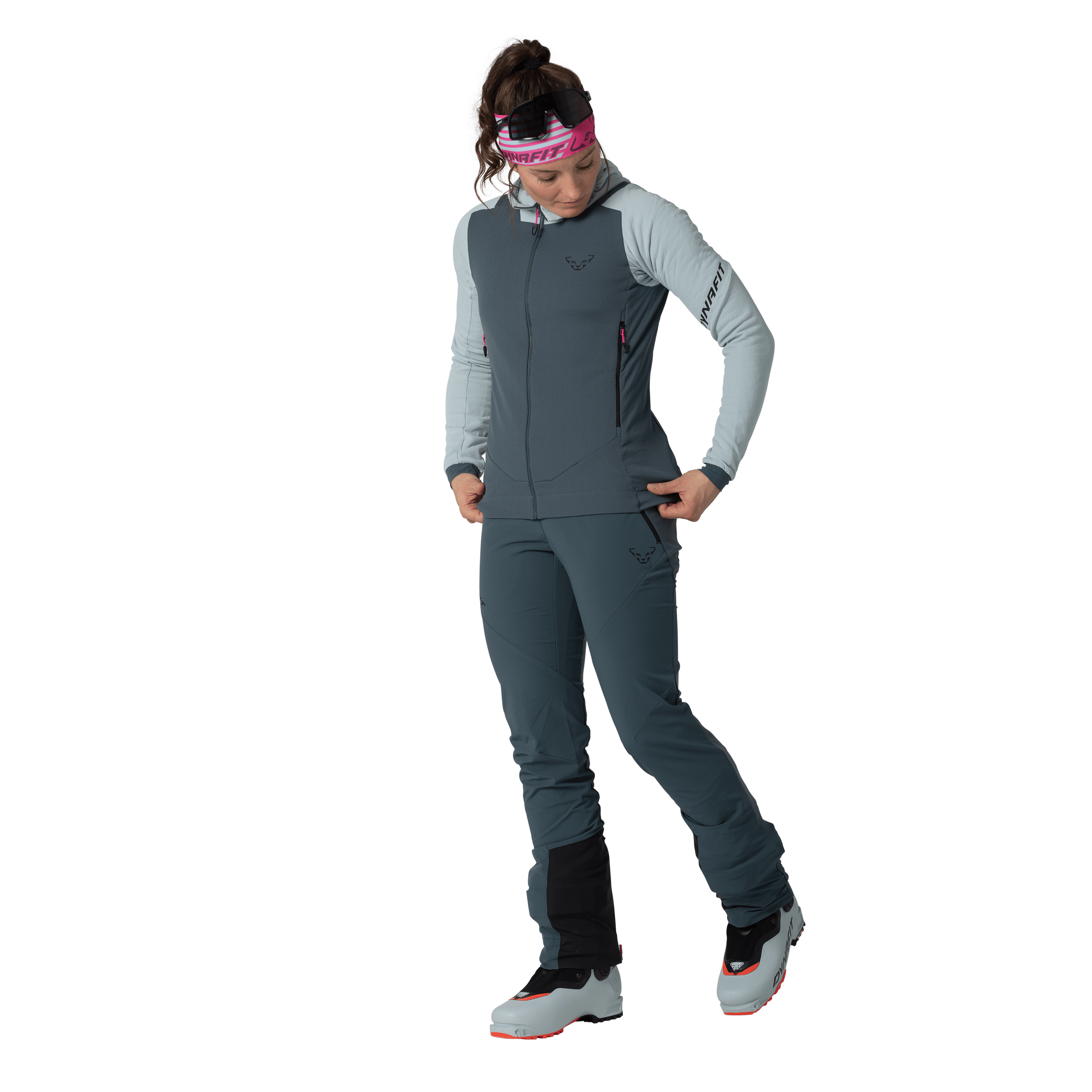 Veste à capuche Blacklight Thermal femmes on_body image