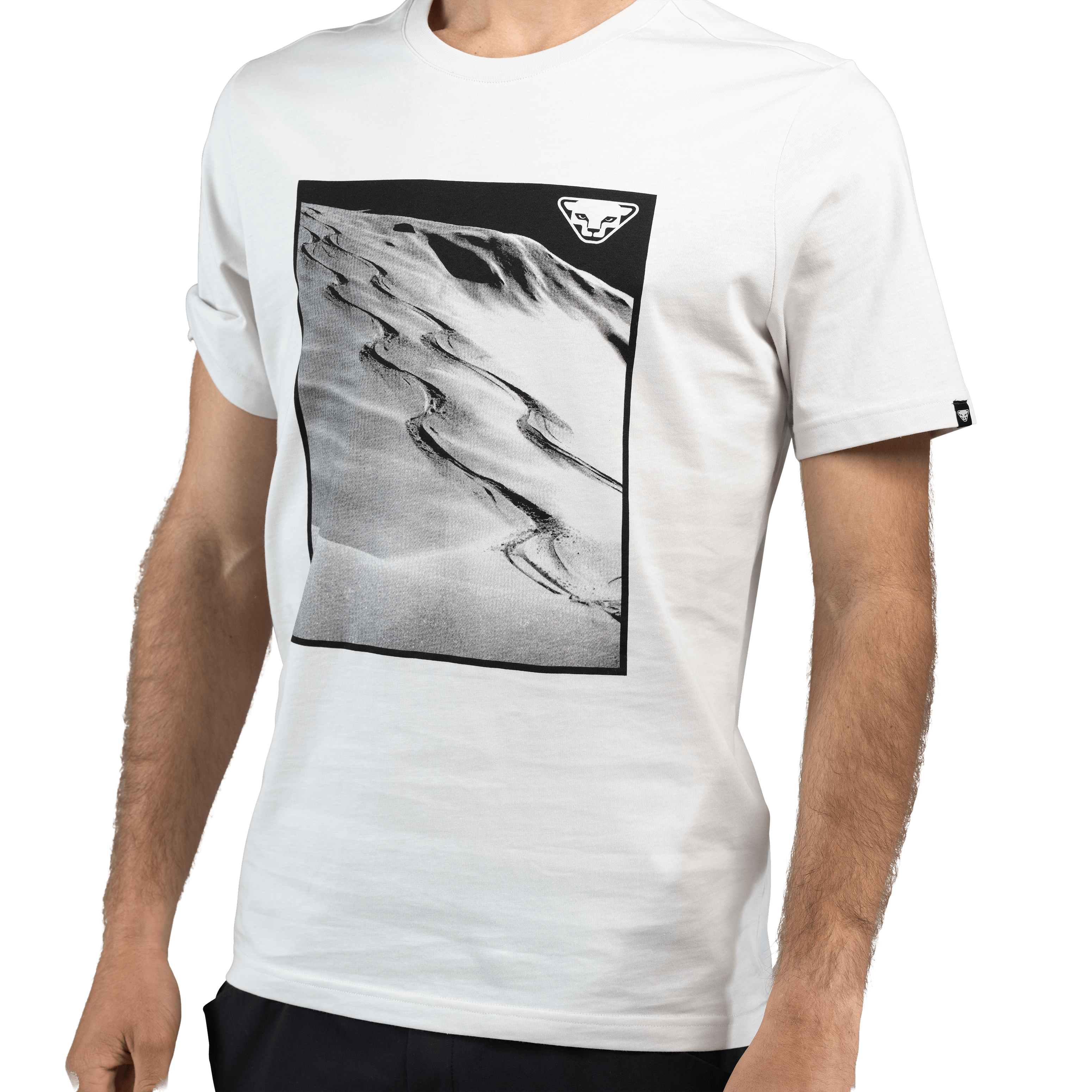 T-shirt grafica in cotone uomo tech_detail image